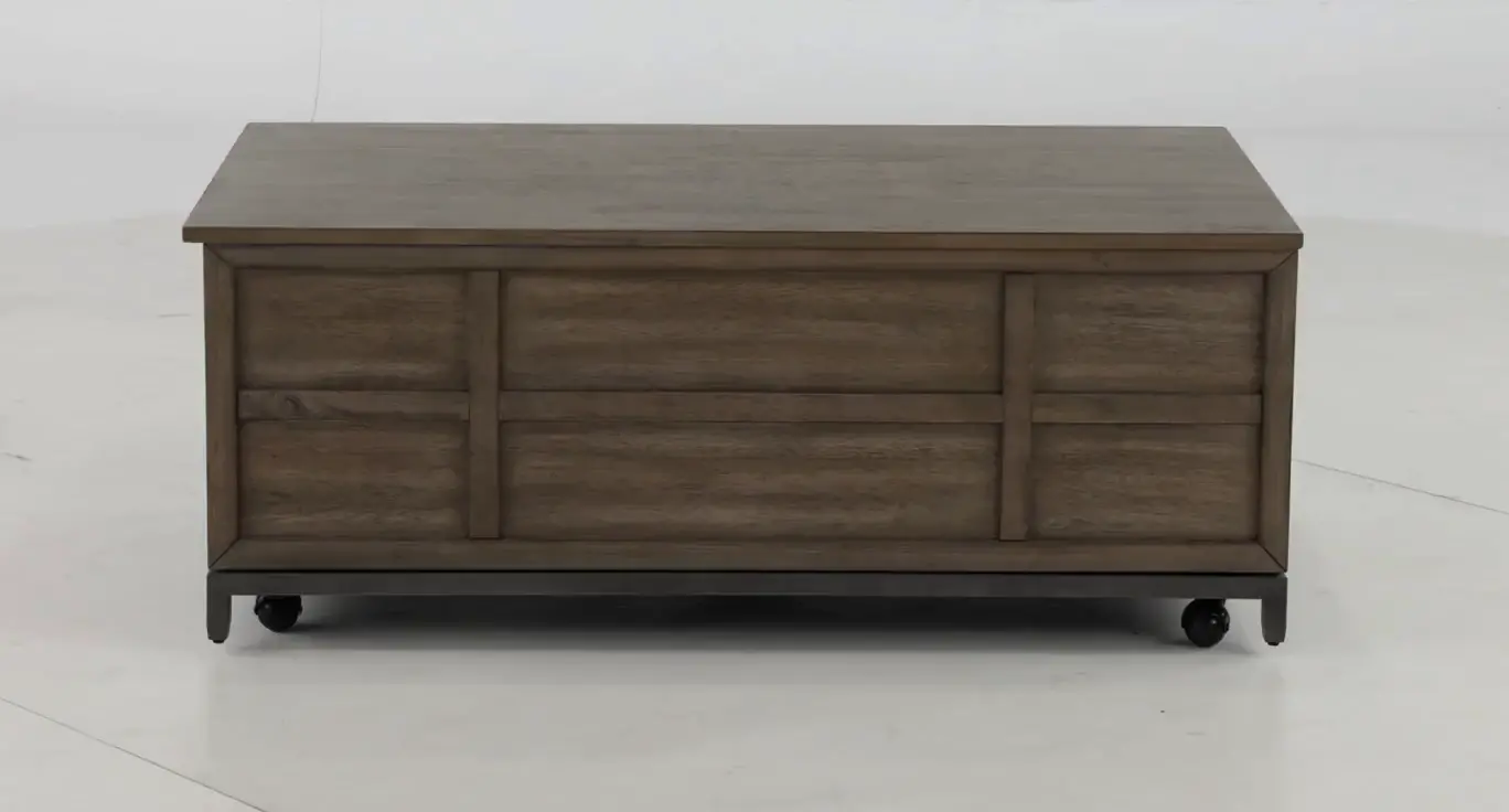 Trellis Desert Brown Lift-top Coffee Table-10