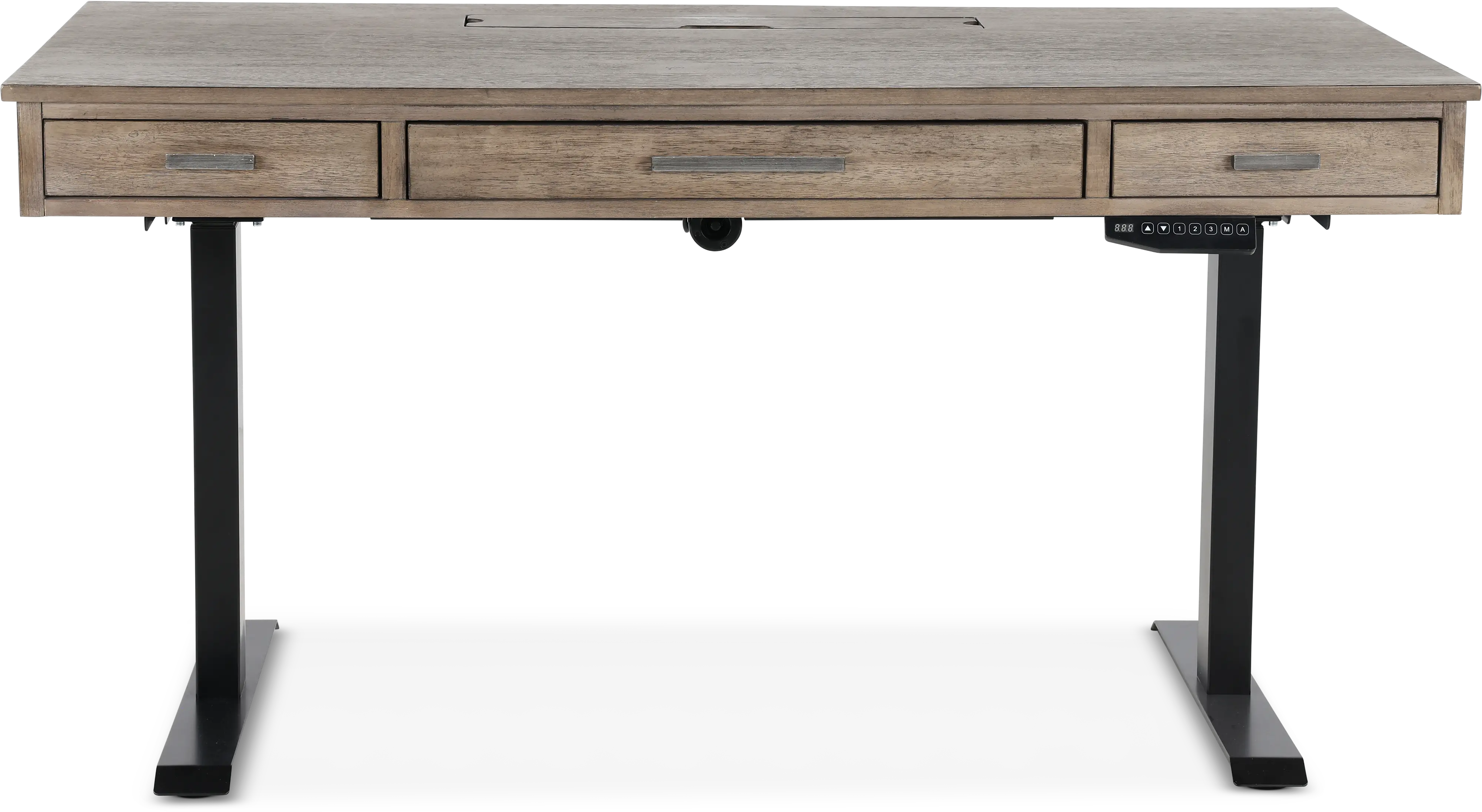 Trellis Desert Brown Sit-Stand Desk-1