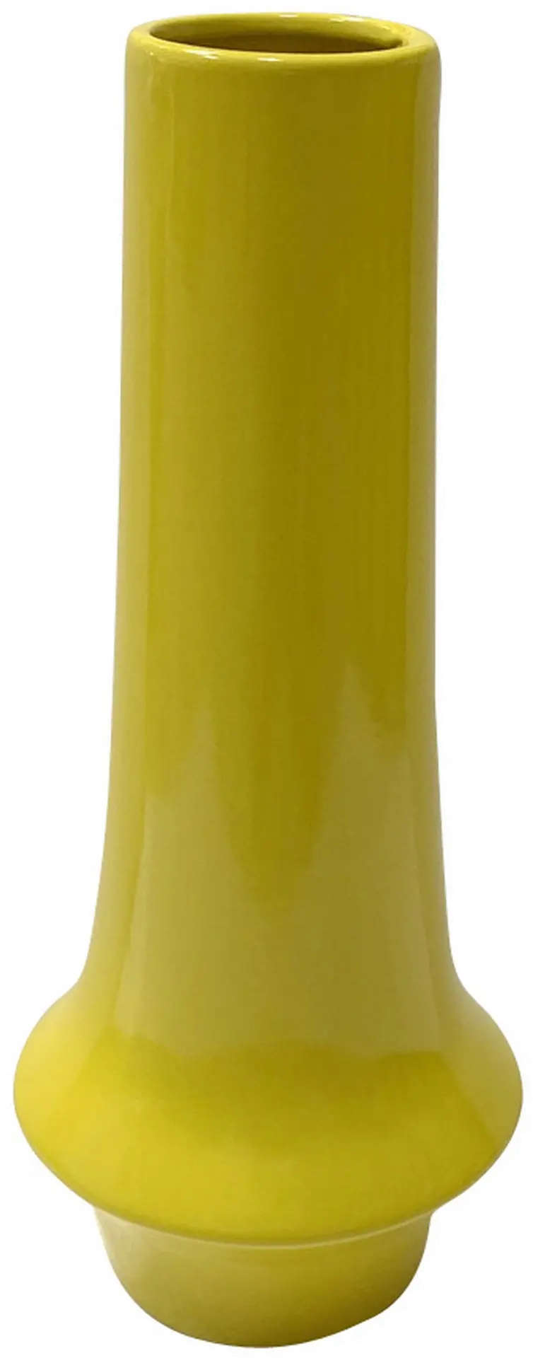 Modern 15 Inch Yellow Vase-1