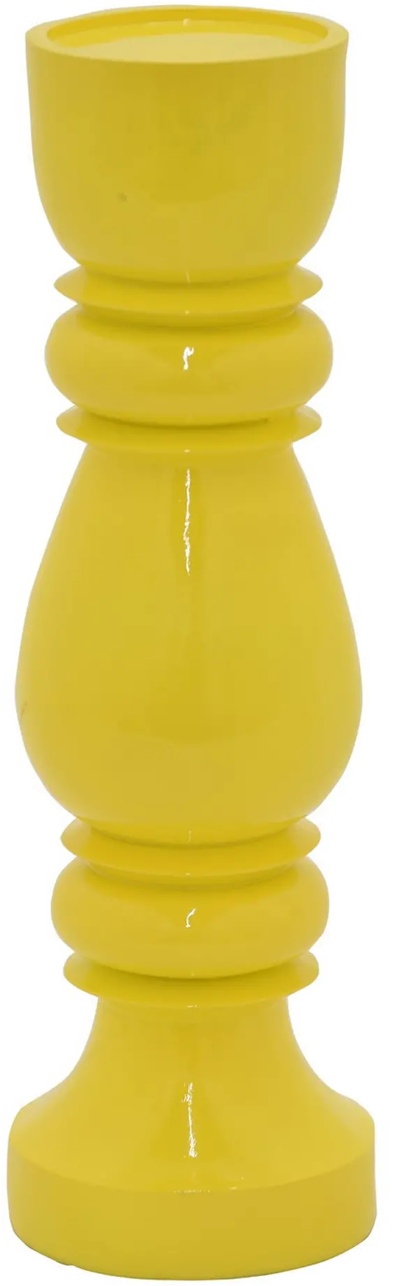 16  Yellow Candle Holder-1