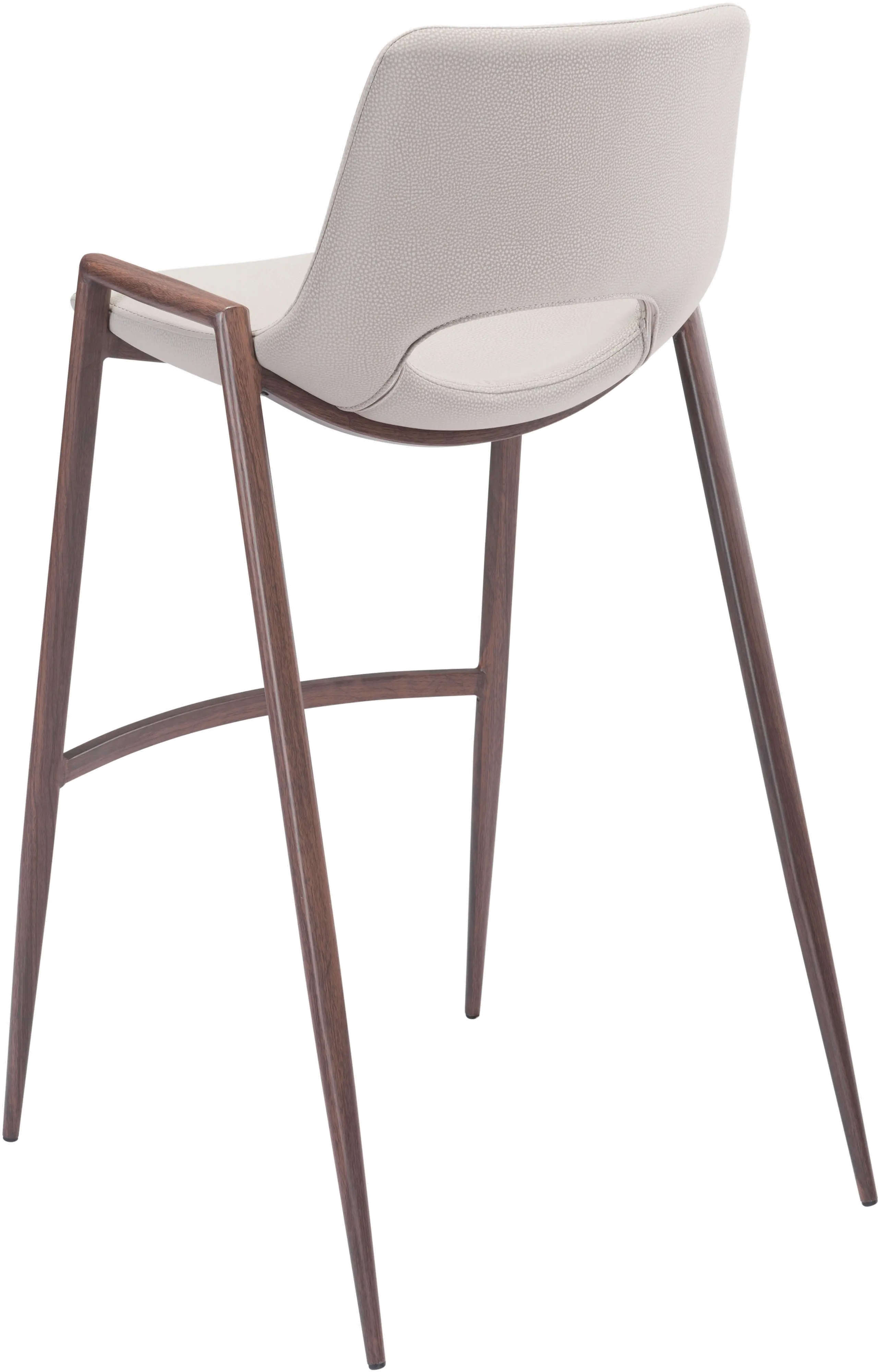 Desi Beige Bar Stool, Set of 2-7