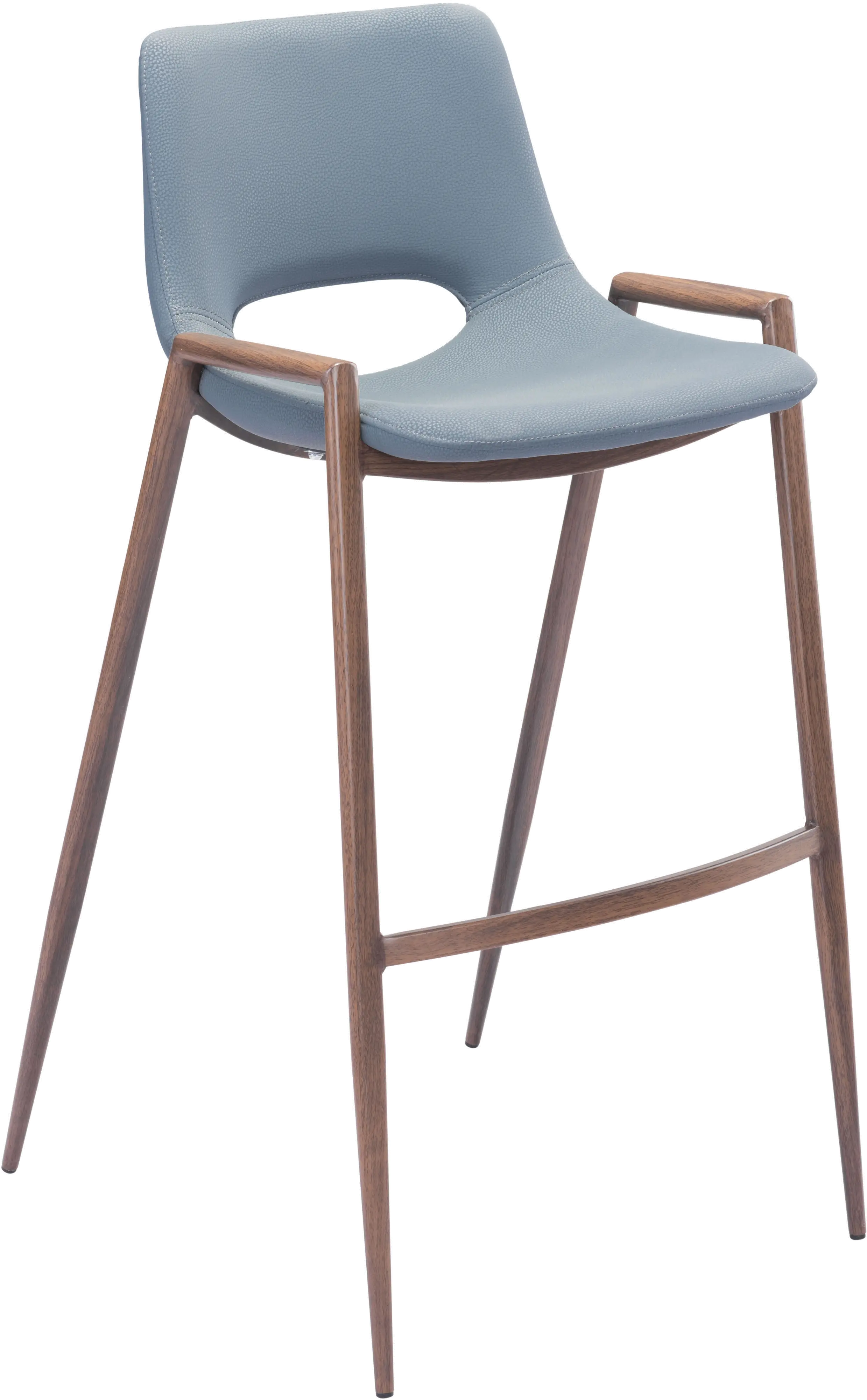 Desi Gray Bar Stool, Set of 2-1