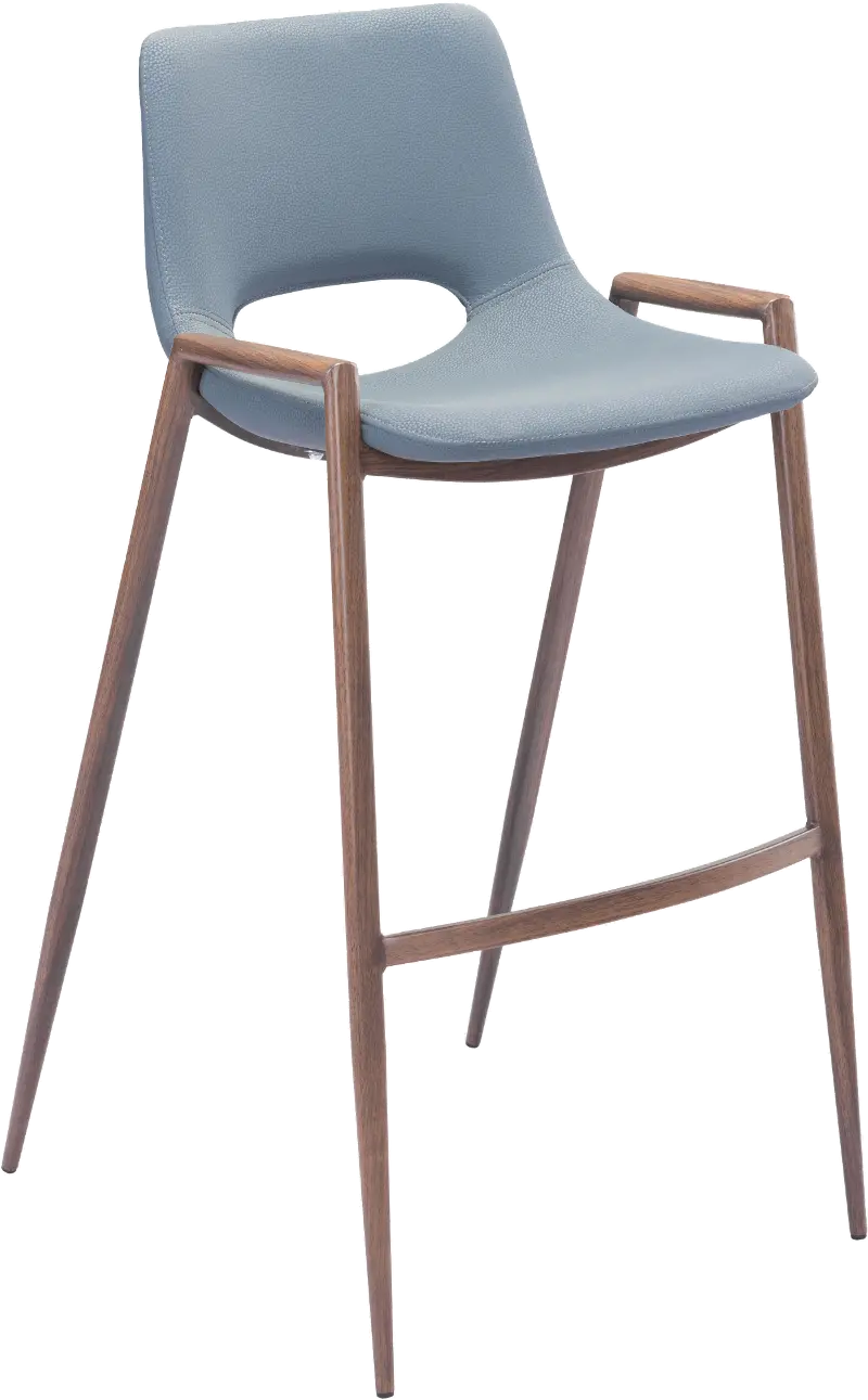 Desi Gray Bar Stool, Set of 2