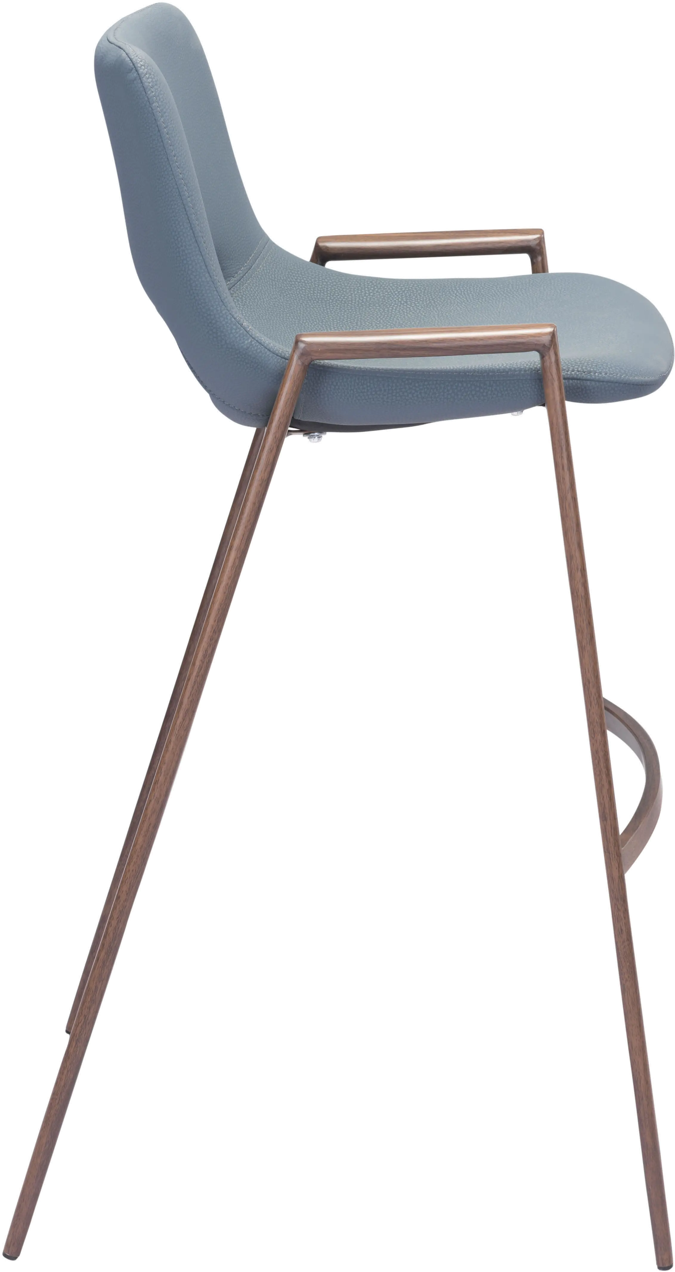 Desi Gray Bar Stool, Set of 2-5