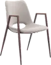 Desi Beige Dining Chair, Set of 2