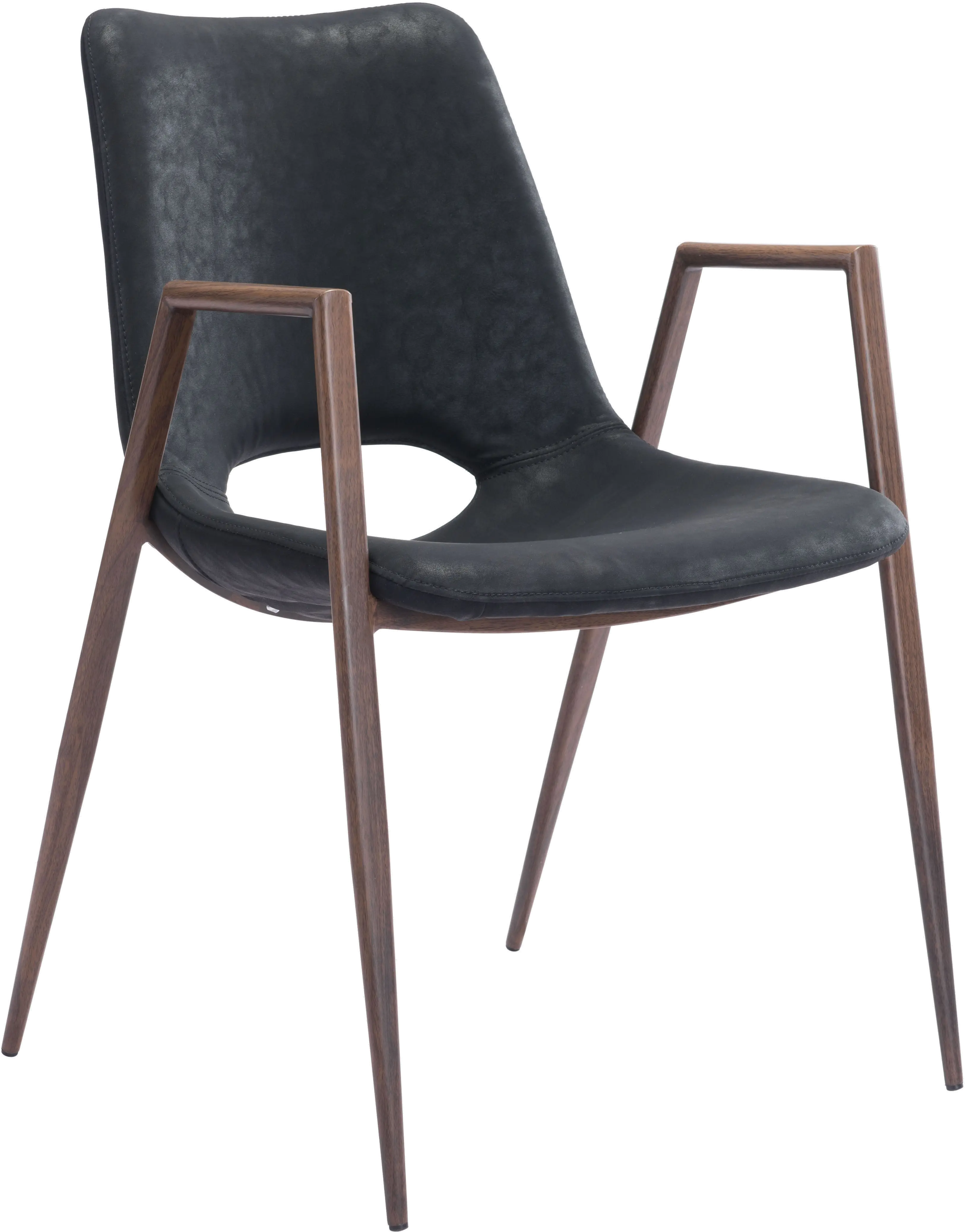 Desi Black Dining Chair, Set of 2-1