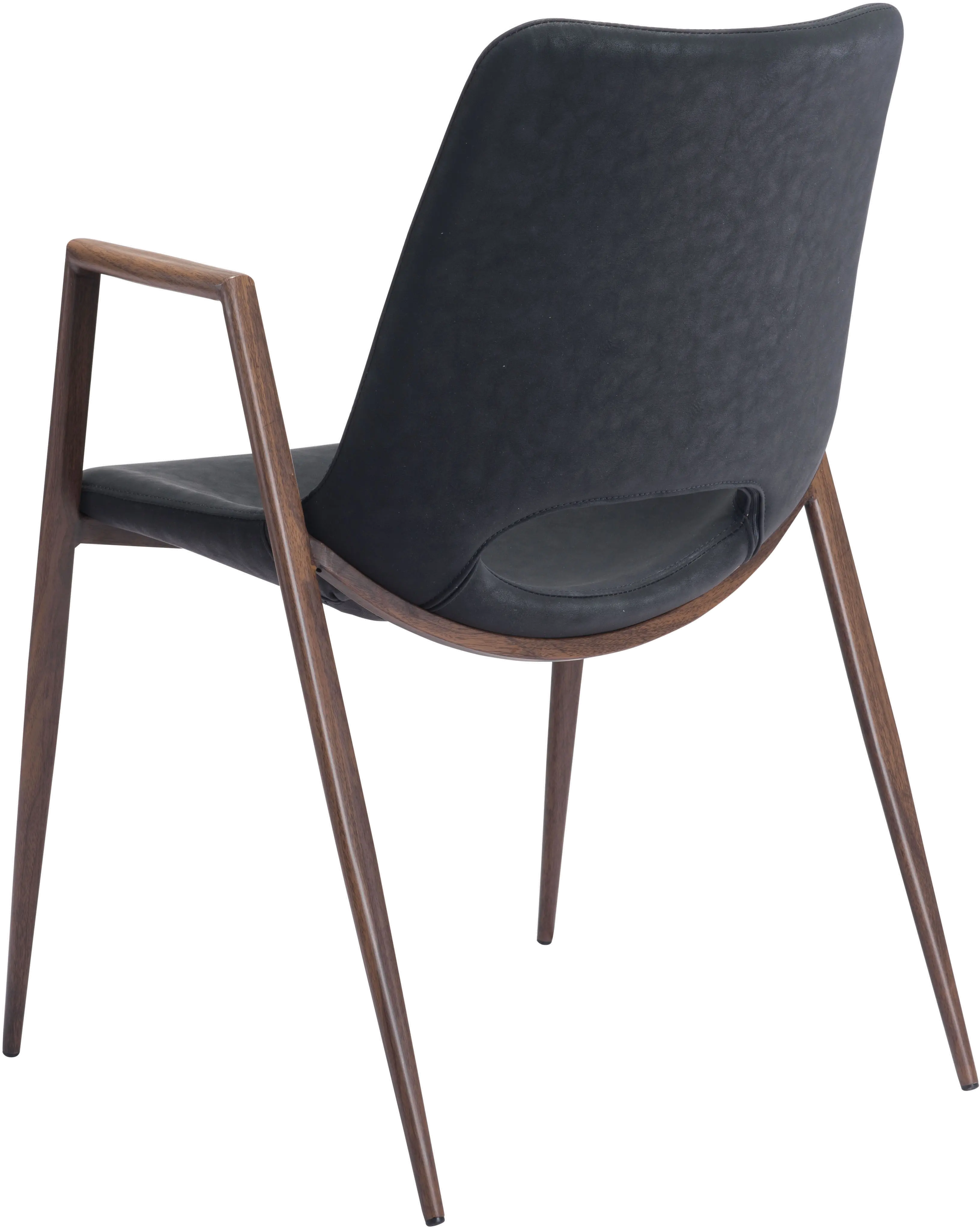 Desi Black Dining Chair, Set of 2-5