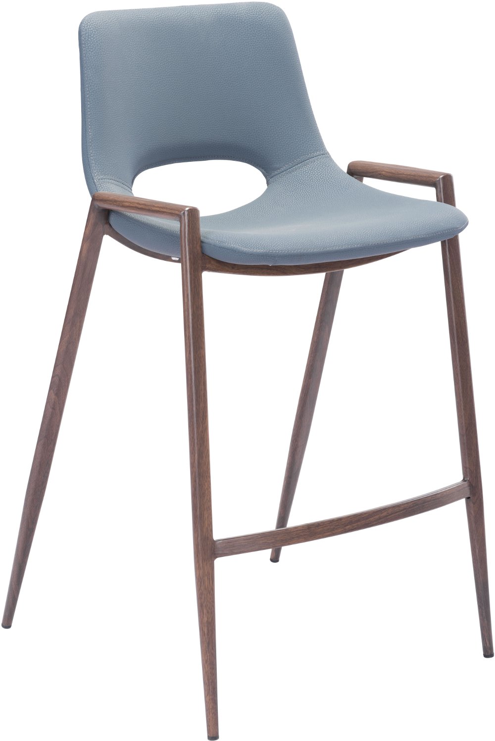 Desi Gray Counter Height Stool Set of 2