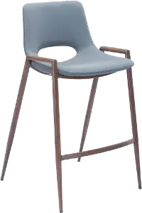 Desi Gray Counter Height Stool, Set of 2