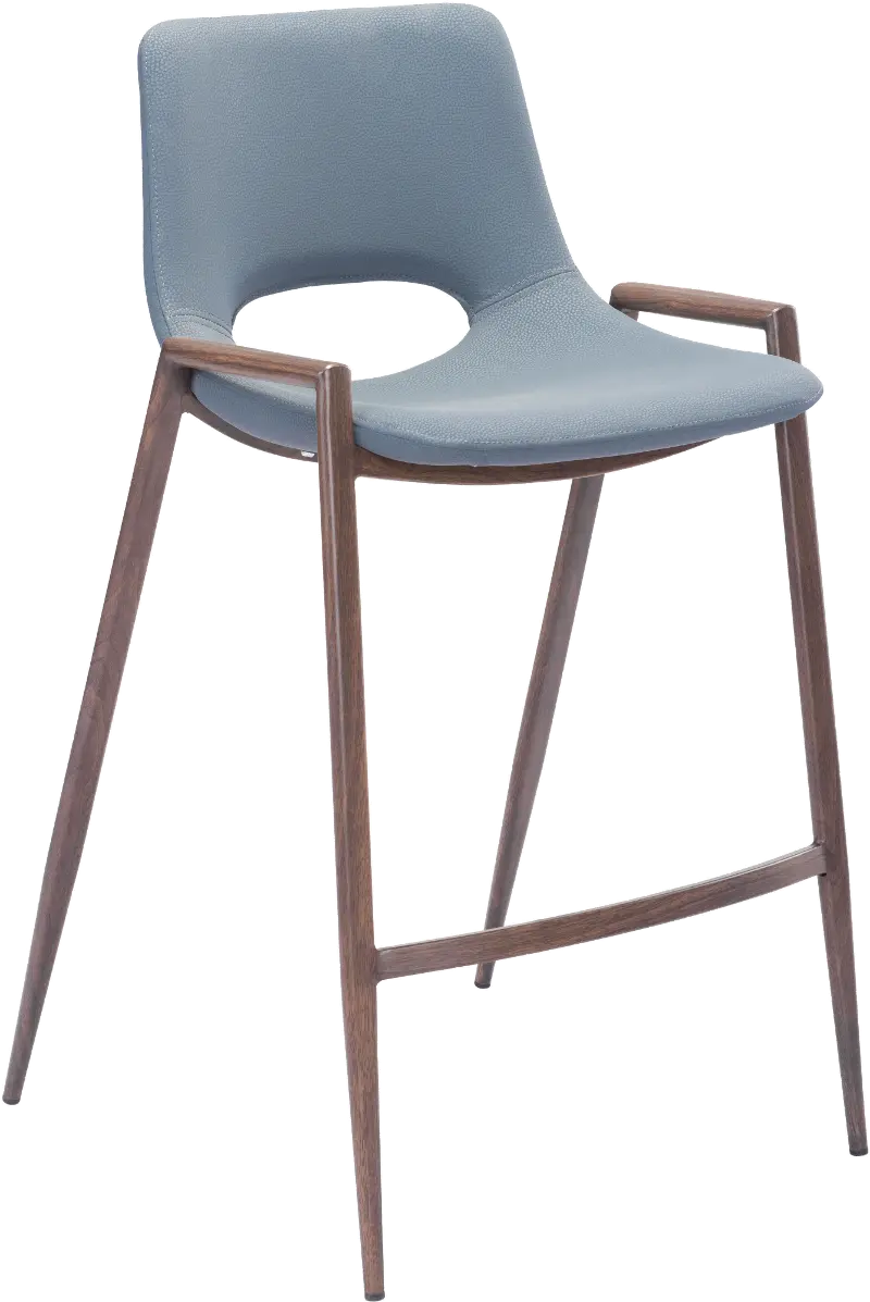 Desi Gray Counter Height Stool, Set of 2