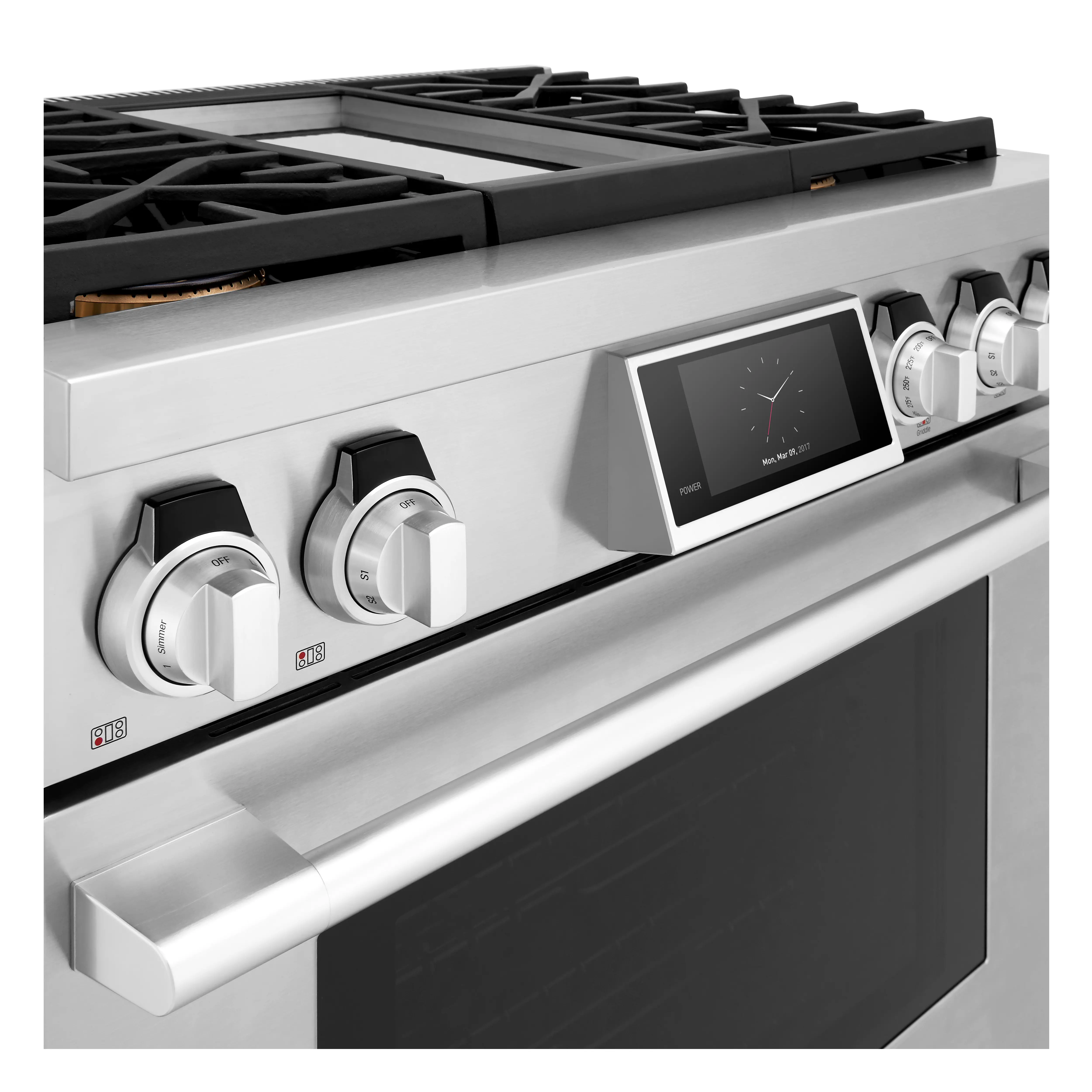 SKSDR360GS Signature 6.3 cu ft Dual Fuel Range - Stainless Steel 36 Inch-10