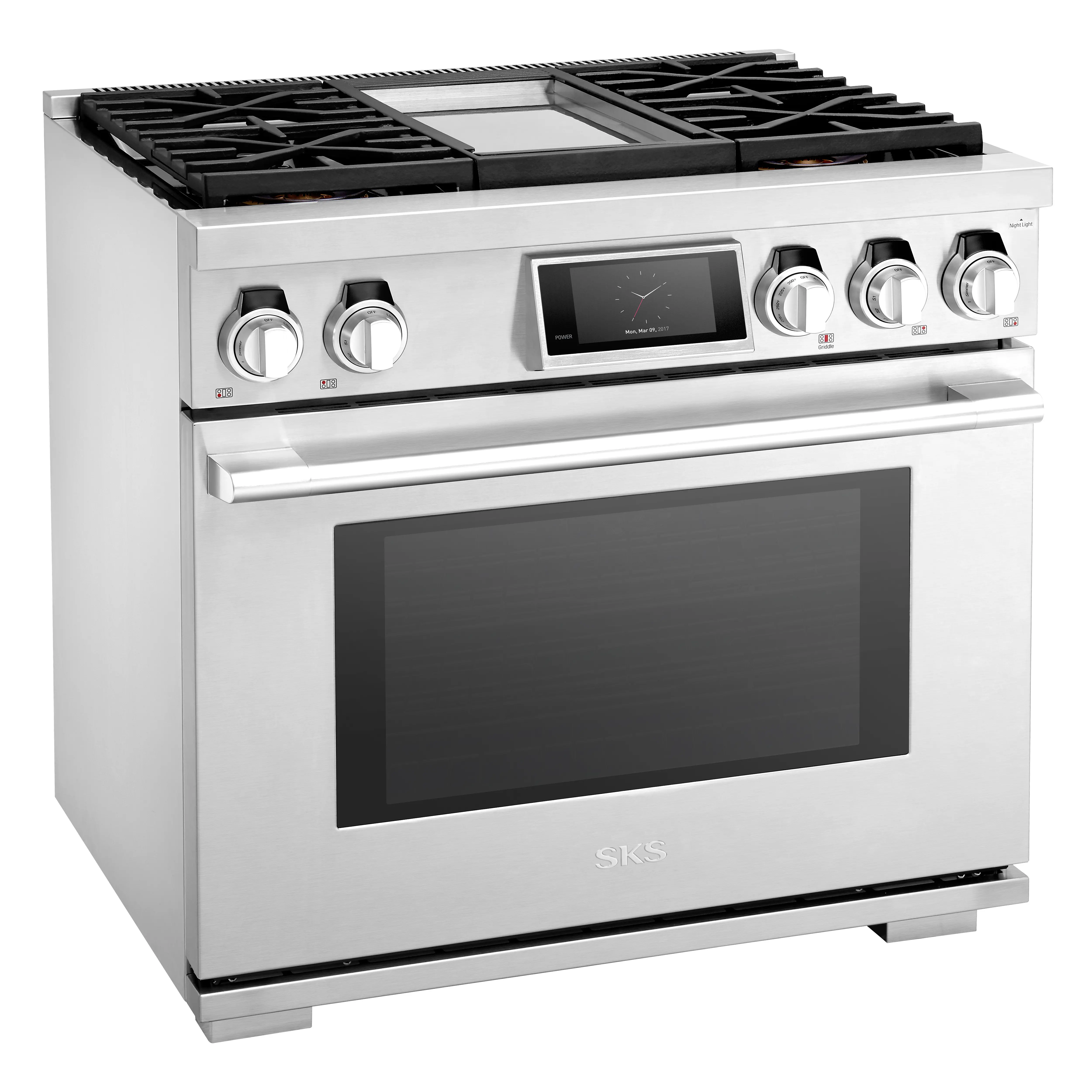SKSDR360GS Signature 6.3 cu ft Dual Fuel Range - Stainless Steel 36 Inch-13