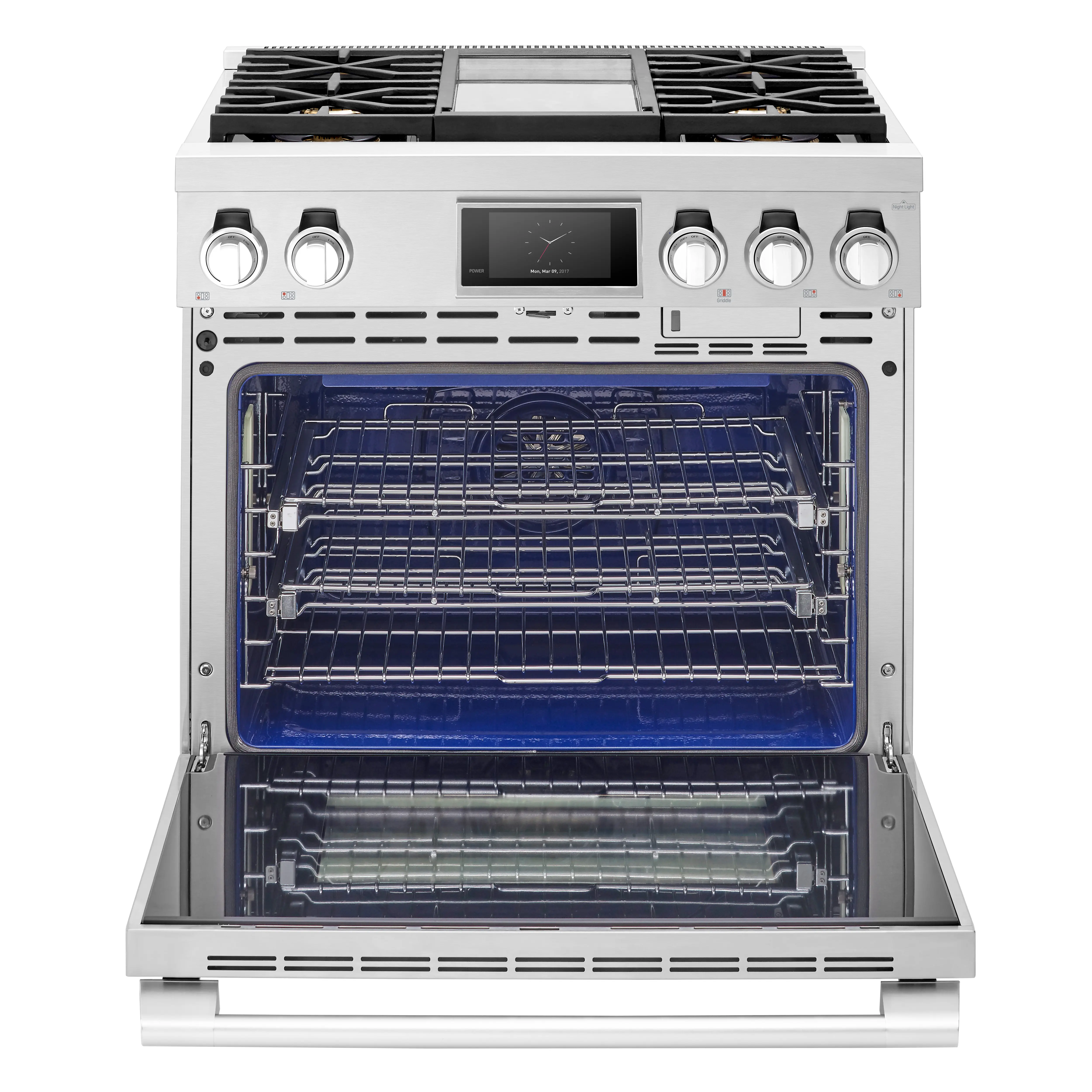 SKSDR360GS Signature 6.3 cu ft Dual Fuel Range - Stainless Steel 36 Inch-4