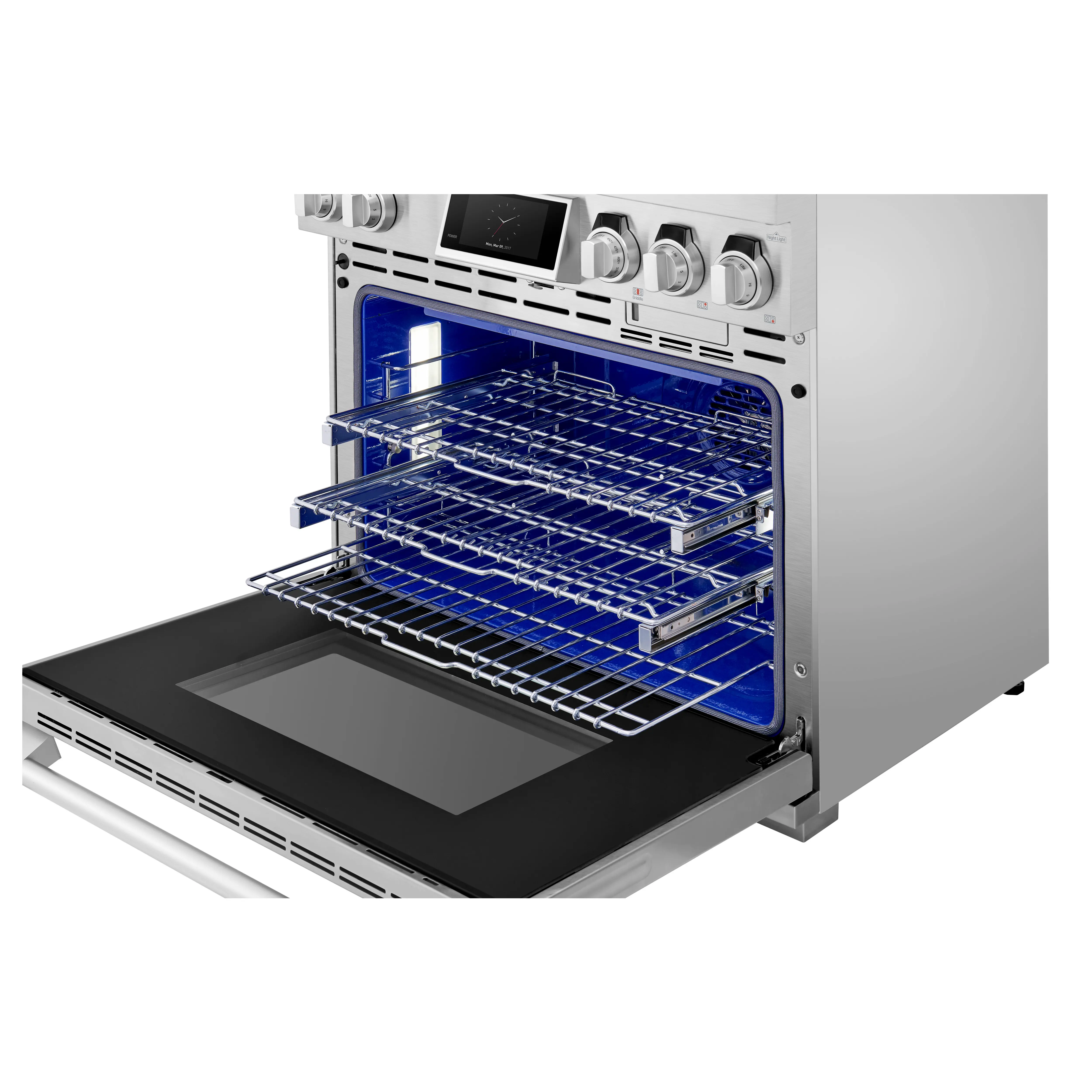 SKSDR360GS Signature 6.3 cu ft Dual Fuel Range - Stainless Steel 36 Inch-6