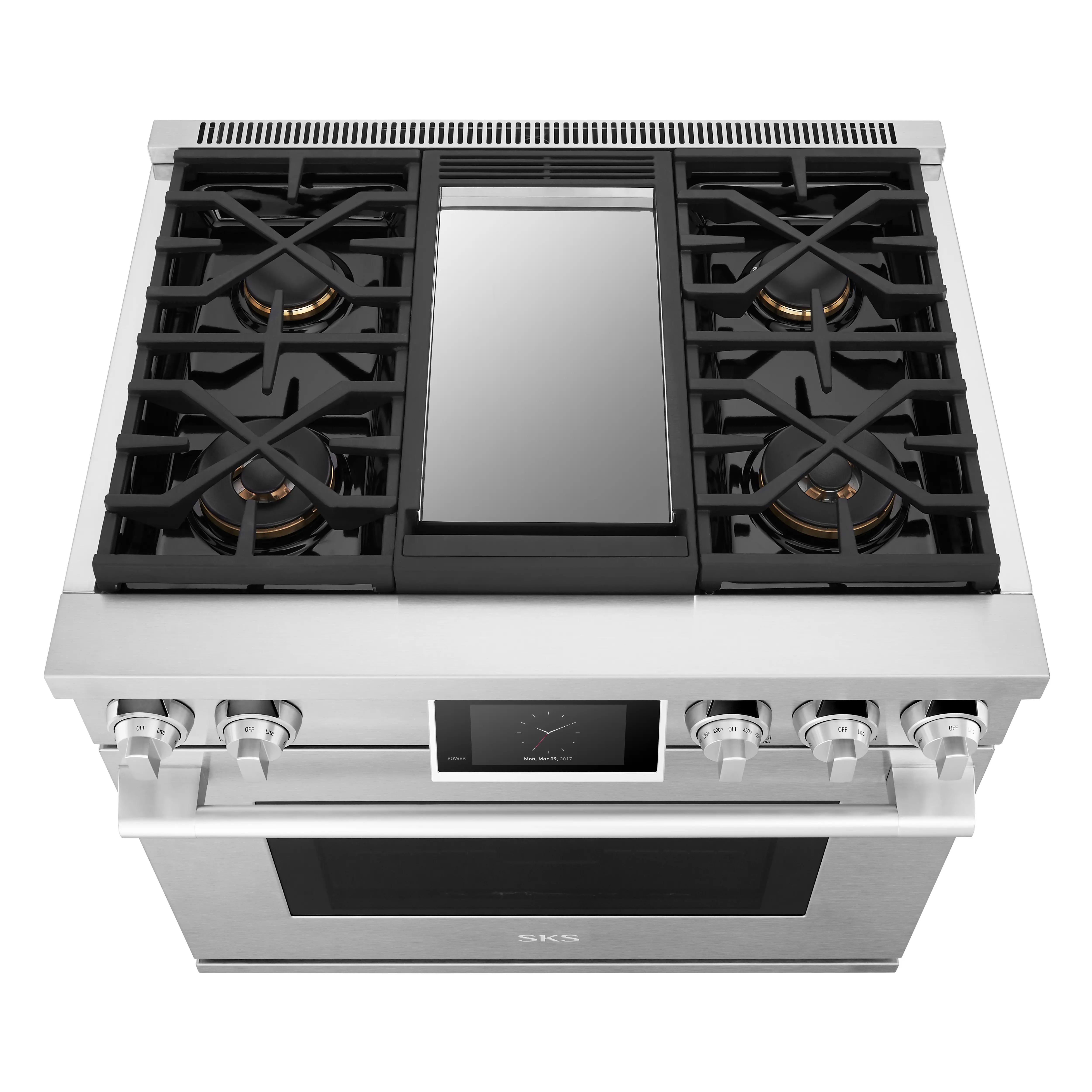 SKSDR360GS Signature 6.3 cu ft Dual Fuel Range - Stainless Steel 36 Inch-7