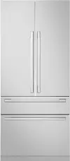 SKSFD3604P SKS 19.3 cu ft 4 Door French Door Refrigerator - Panel Ready