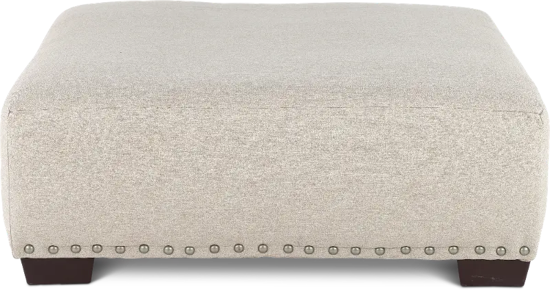 Middleton Beige Cocktail Ottoman