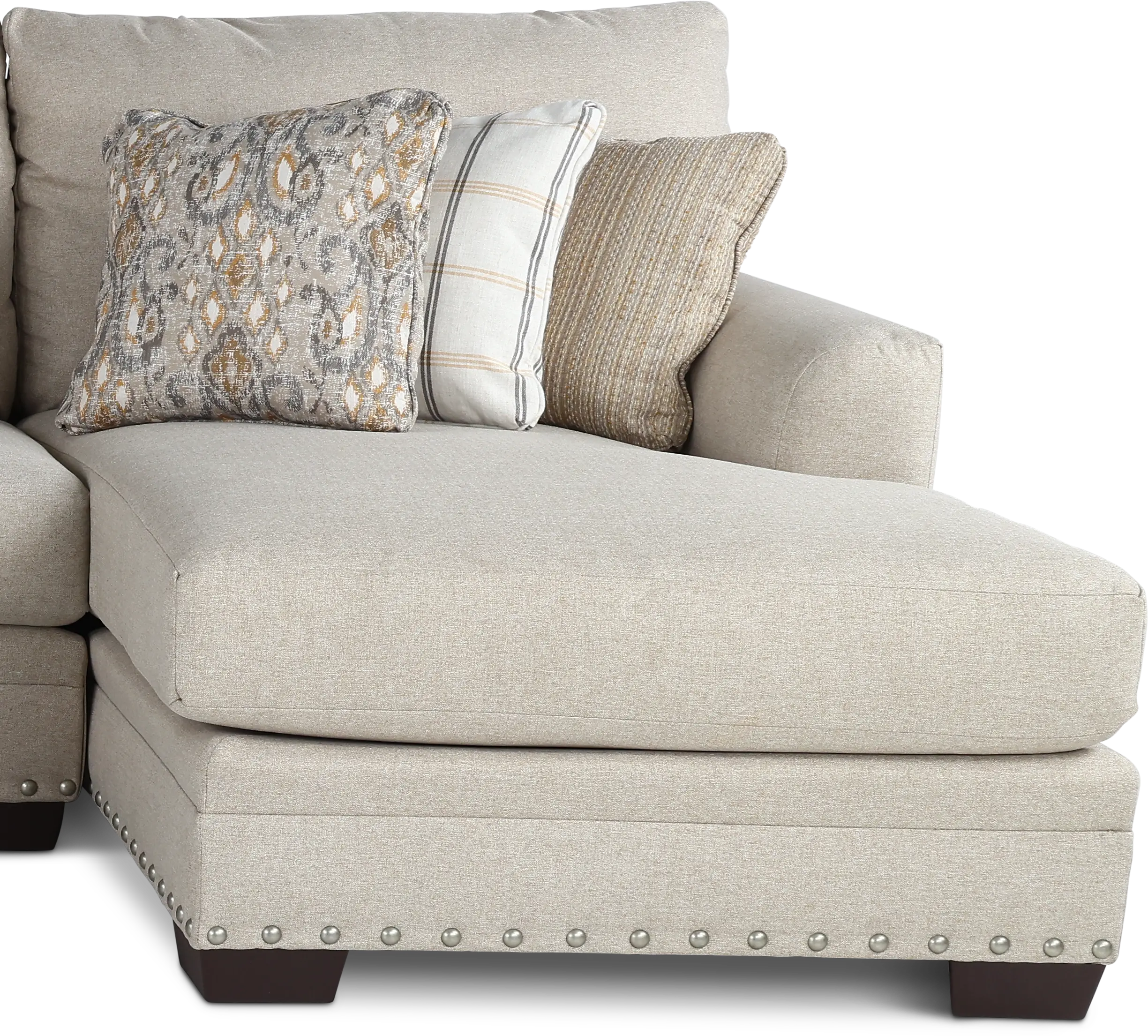 3PC/MDDLTN/CMNT/OP1 Middleton Beige 3 Piece Sectional-4