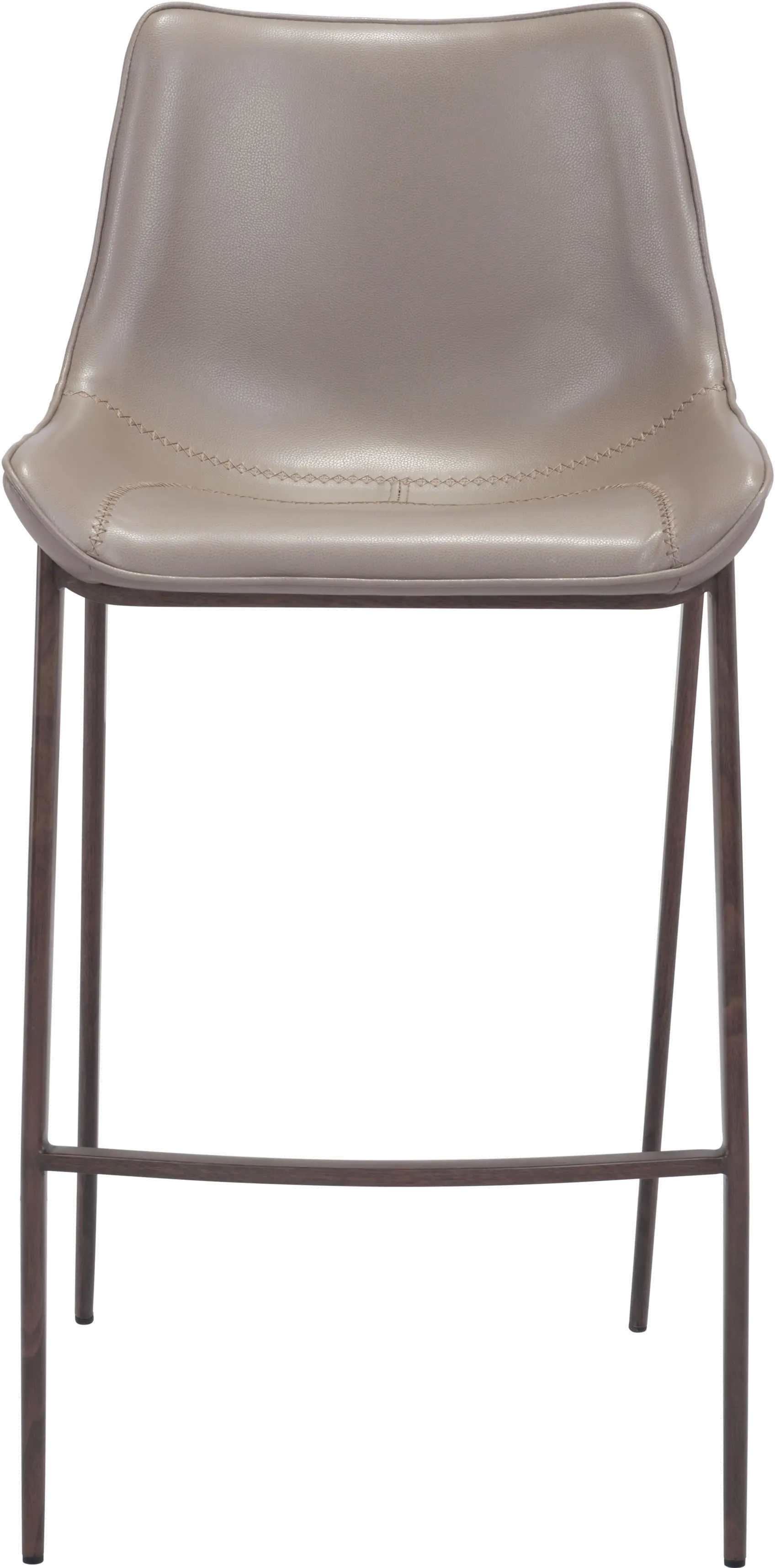 Magnus Gray and Brown Bar Stool, Set of 2-3