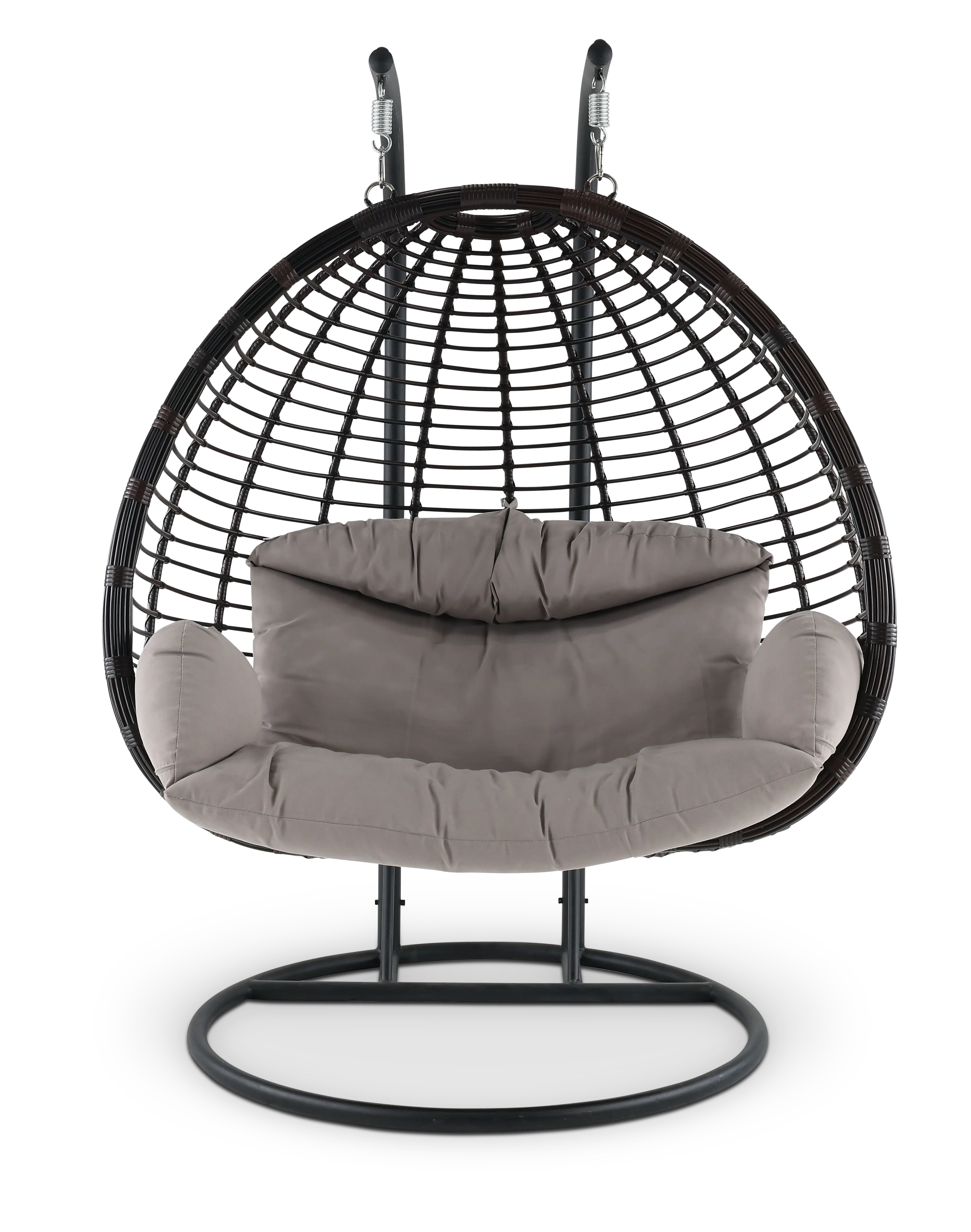 Modern Double Hanging Basket Chair-1