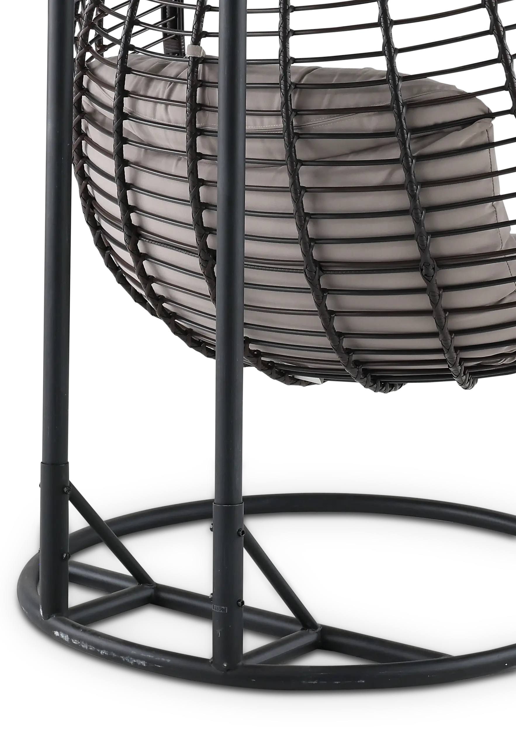 Modern Double Hanging Basket Chair-7