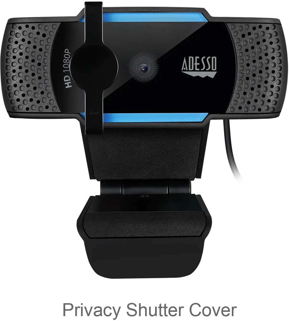 CYBERTRACK H5 Adesso 1080P HD Auto Focus Webcam with Built-in Dual Microphone-3