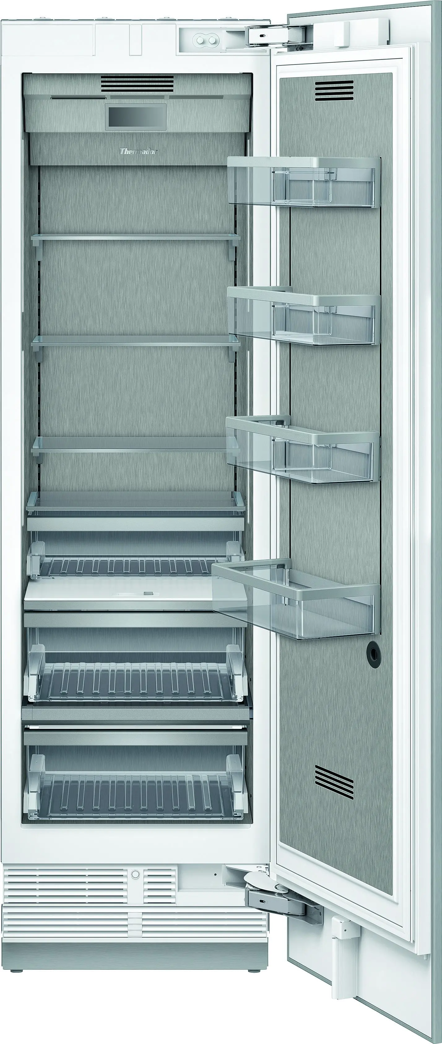 T24IR905SP Thermador 24 Inch Smart Refrigerator with Stainless Steel Interior - Panel Ready, 13 cu. ft.-3