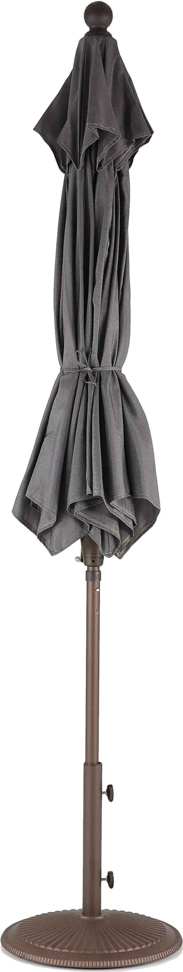 Charcoal Gray 9' Tilt Umbrella-5