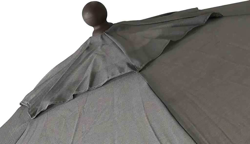Charcoal Gray 9' Tilt Umbrella-2