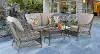 Essen II Gray Wicker 4 Piece Patio Set-2