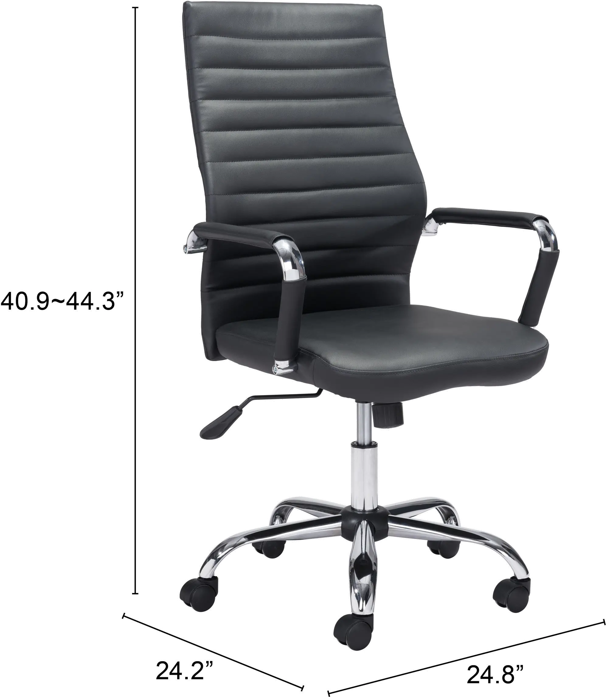 Black Office Chair - Primero-7