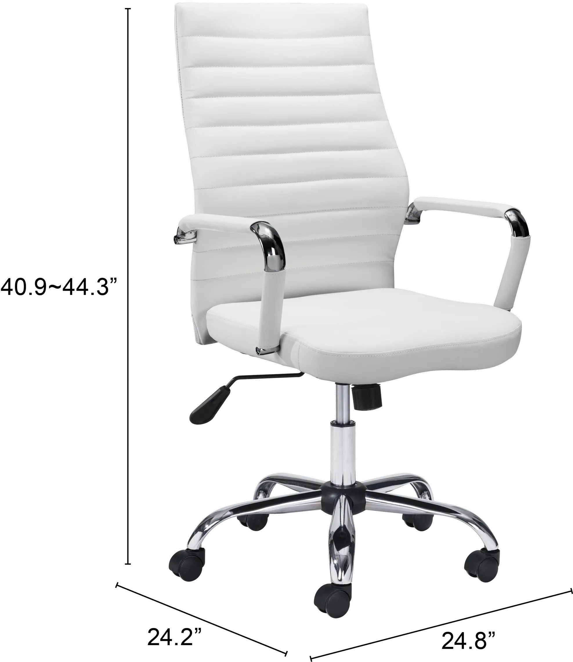 White Office Chair - Primero-7