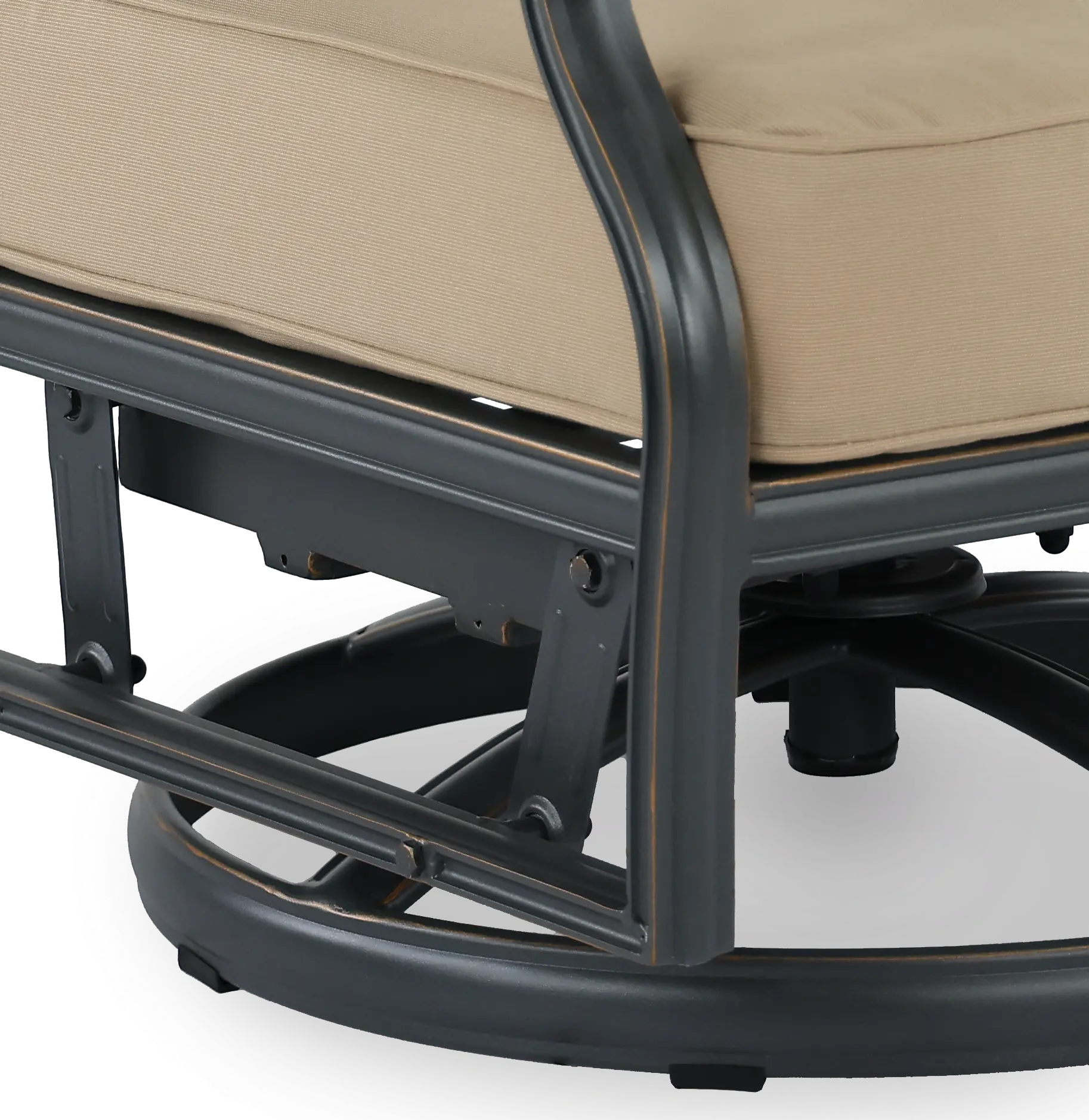 Ritter Sand Patio Glider Chair-2