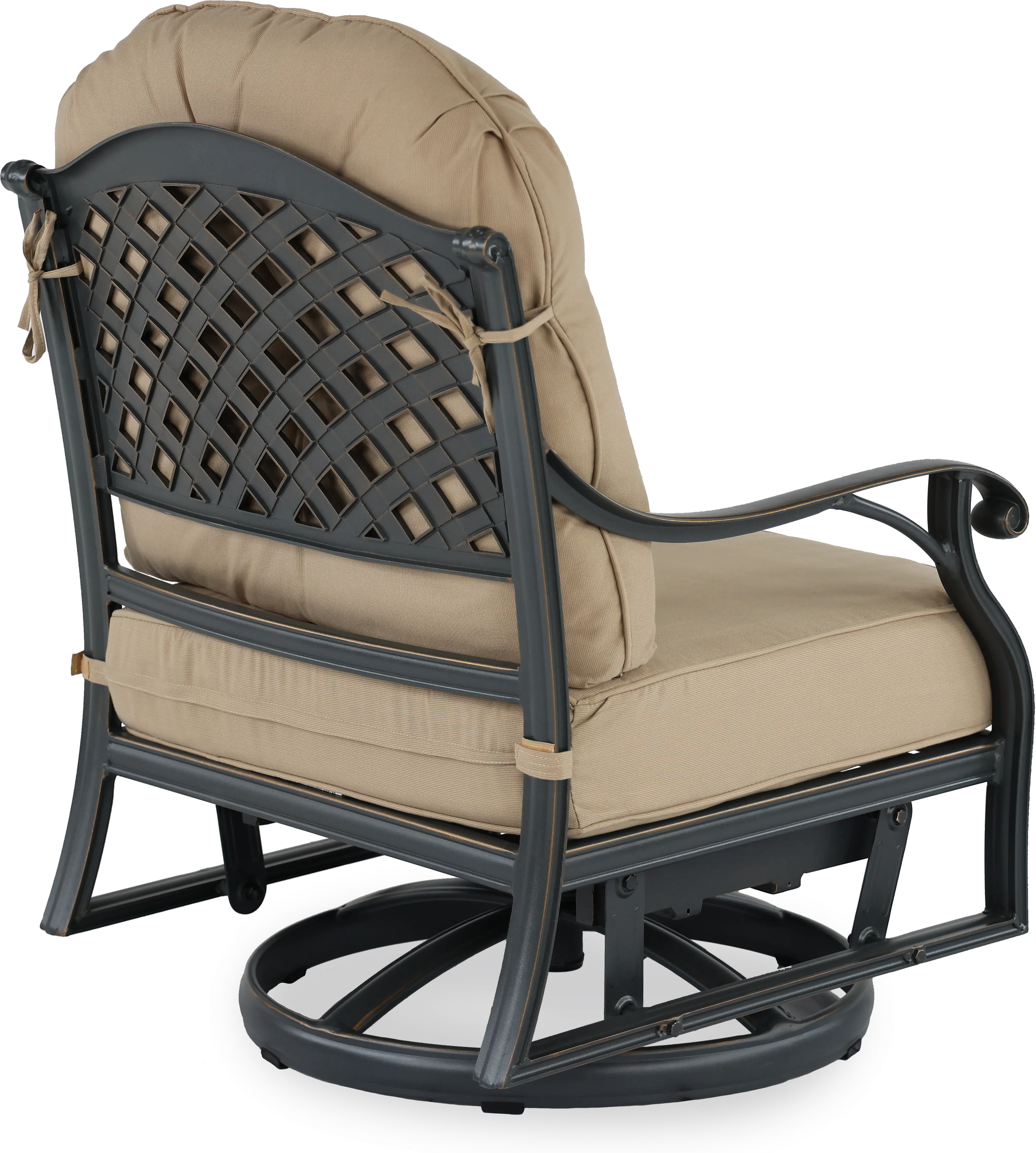 Ritter Sand Patio Glider Chair-6