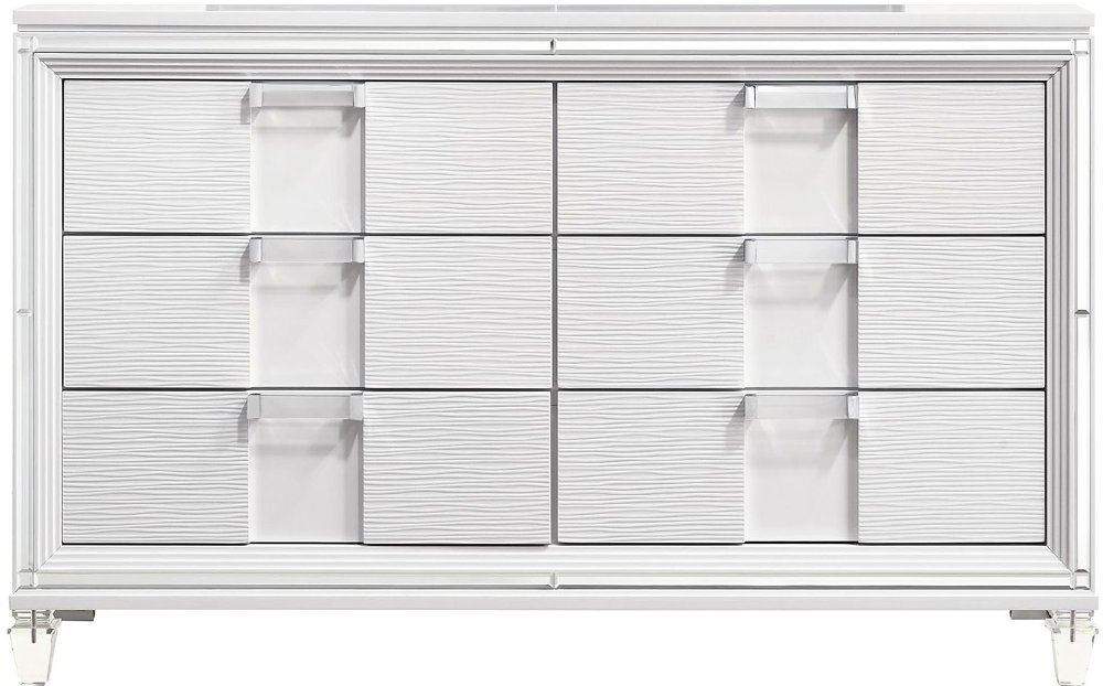 Posh White Youth Dresser