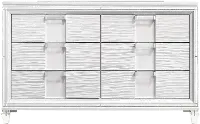 Posh White Youth Dresser