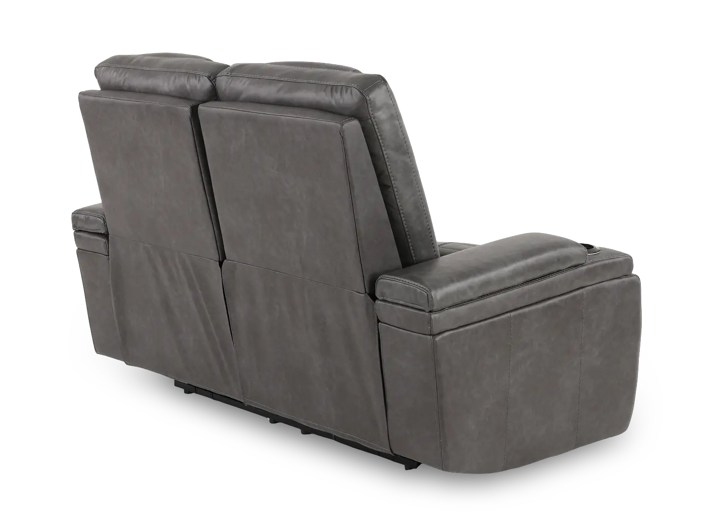 Megan Tinsmith Gray Power Reclining Loveseat-8