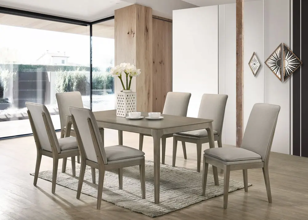 Light Oak 5 Piece Dining Room Set - Mya-1