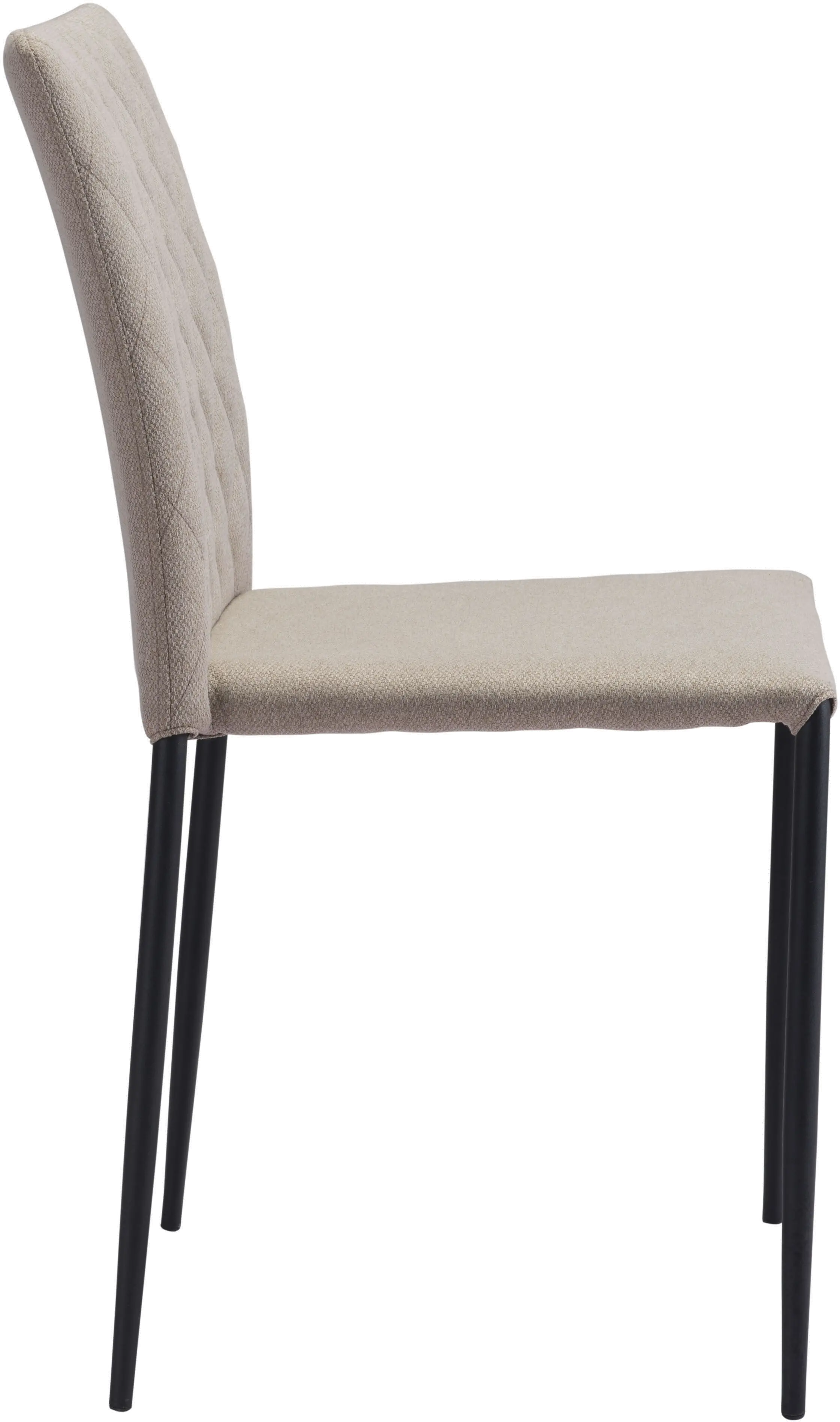 Harve Beige Upholstered Dining Room Chair (Set of 2)-4