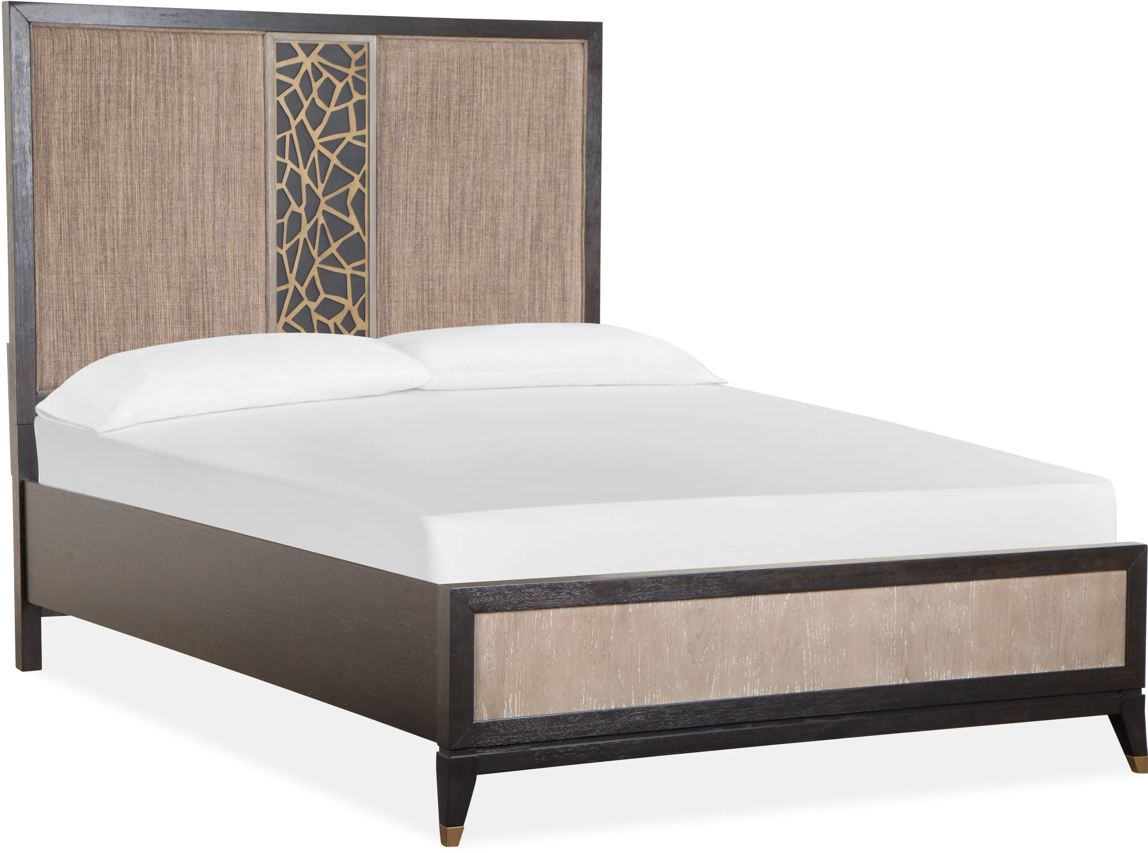Ryker Black and Gray Queen Bed-1