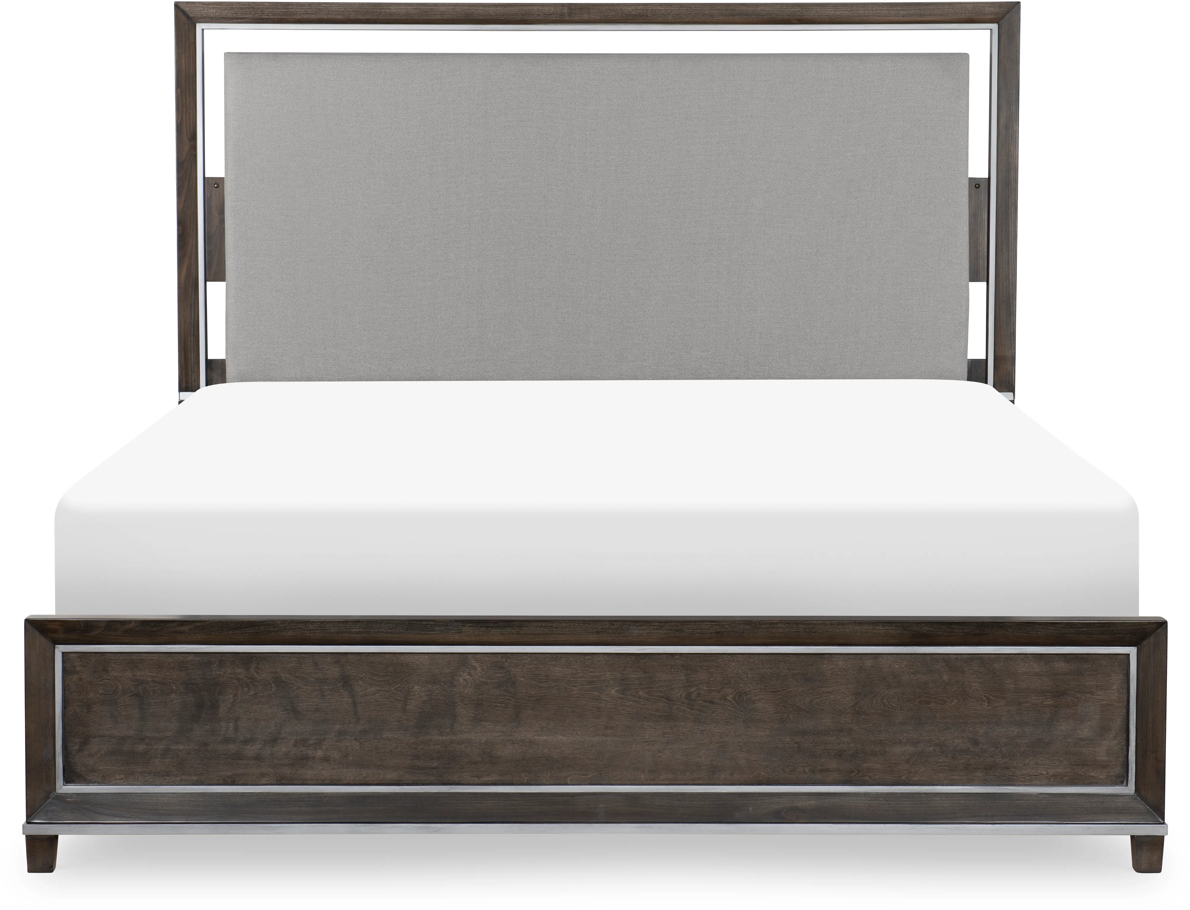Counter Point Smoke Gray King Bed-1