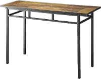 Slate Outdoor Patio Sofa Table - Stone