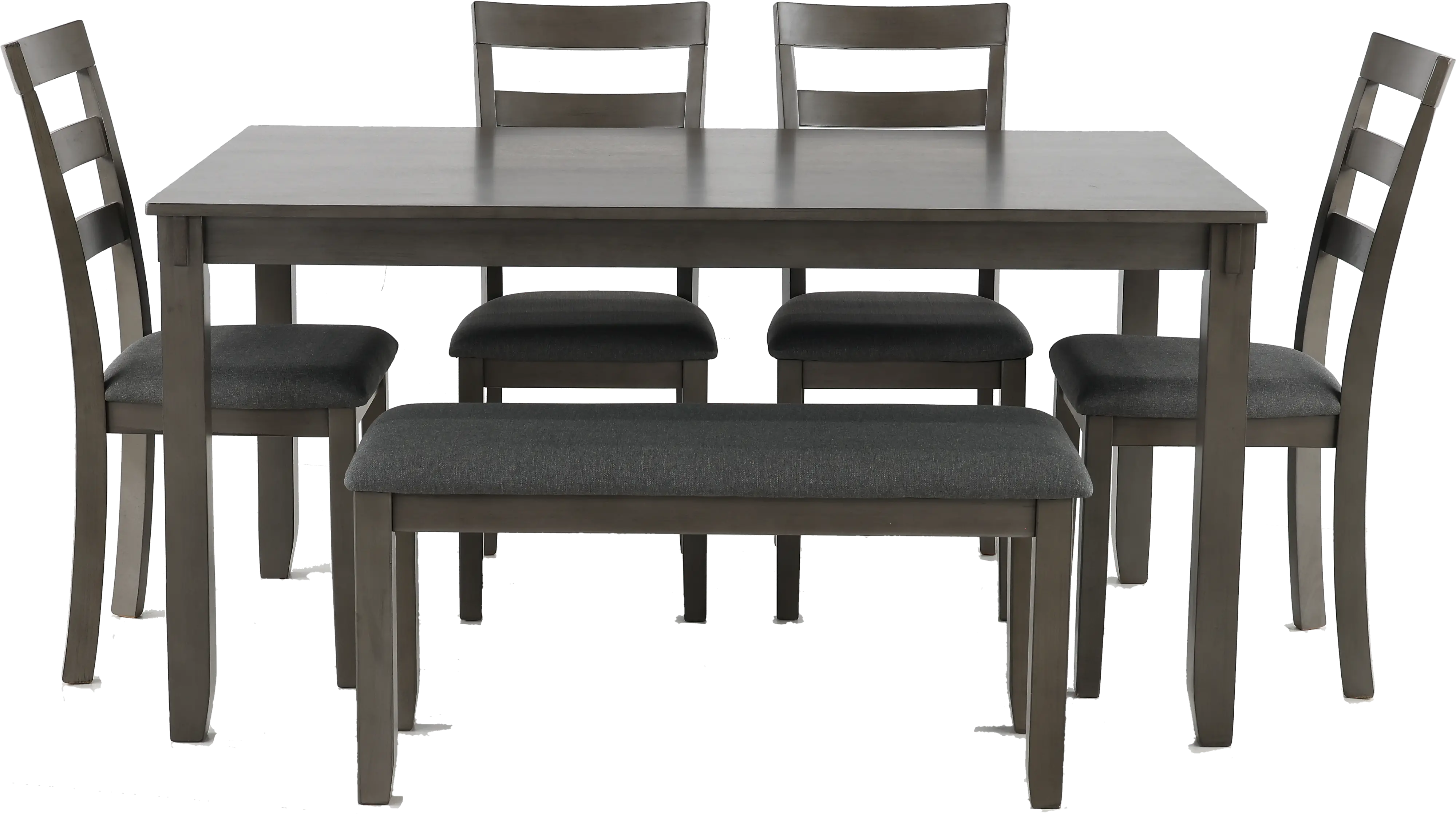 Bridson Gray 6 Piece Dining Room Set-4