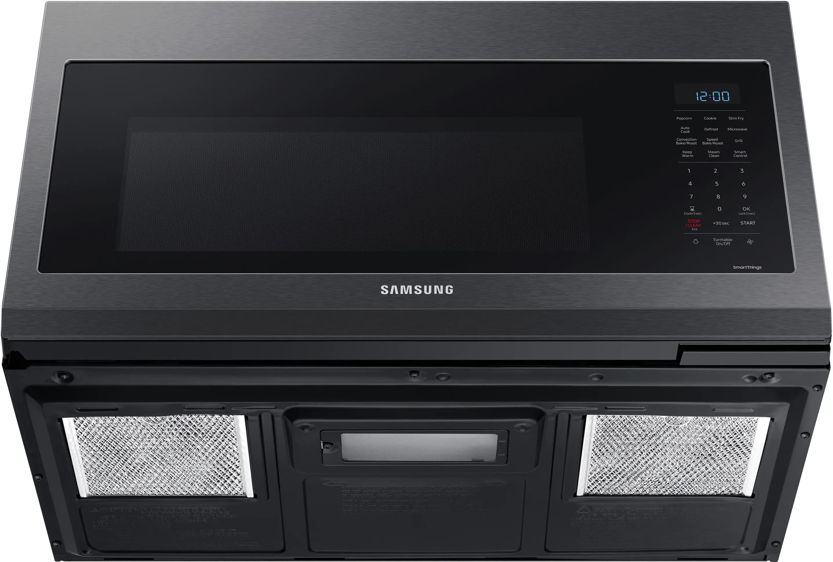 MC17T8000CG Samsung 1.7 cu. ft. Over the Range Microwave - Black Stainless Steel-6