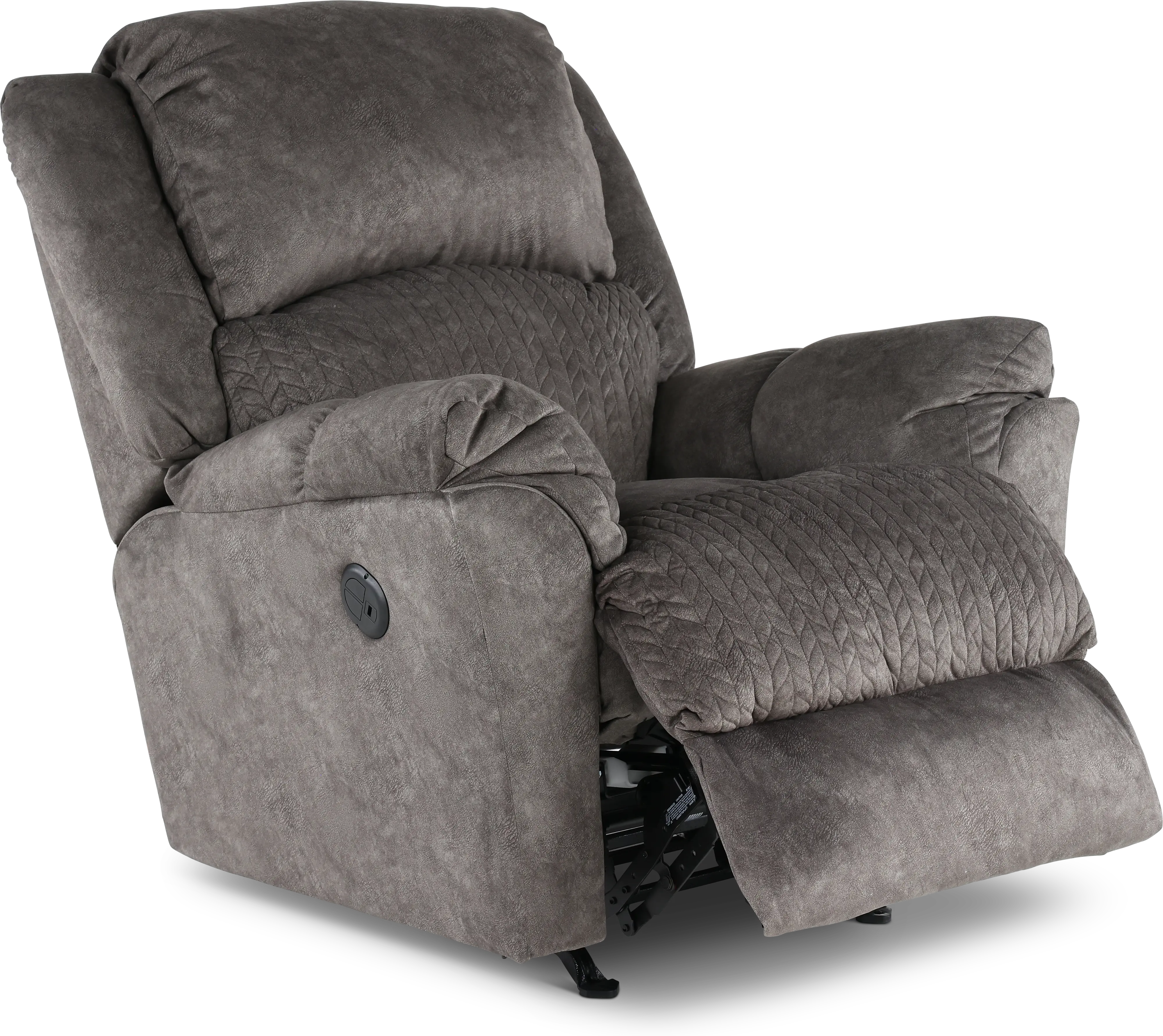 64785-2/1792-28 Malloy Gray Power Rocker Recliner-6