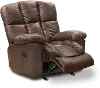 64784-2/1307/29 Mayfield Saddle Brown Power Rocker Recliner