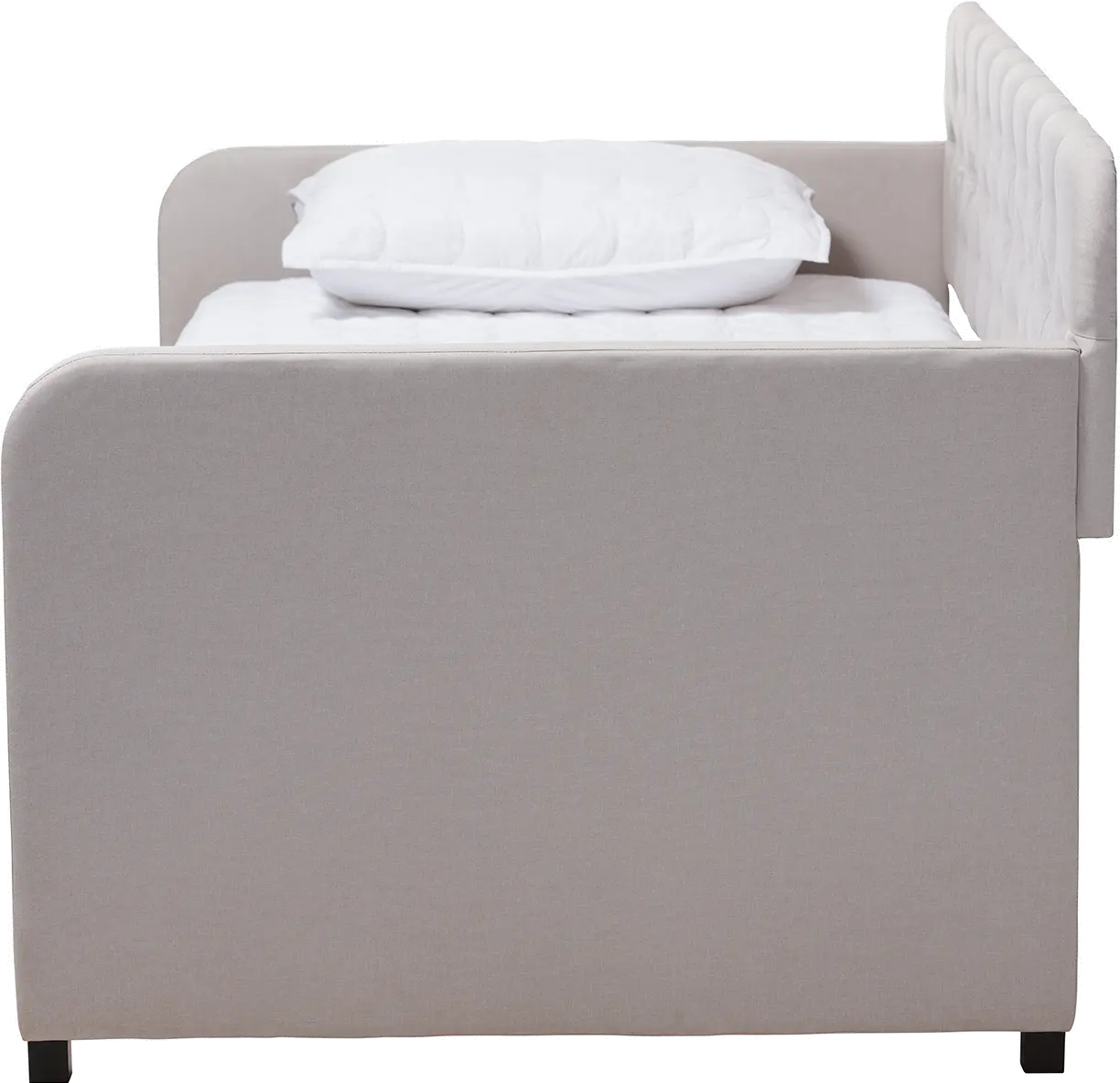 150-9015-RCW Modern Beige Upholstered Twin Daybed - Tahlia-5