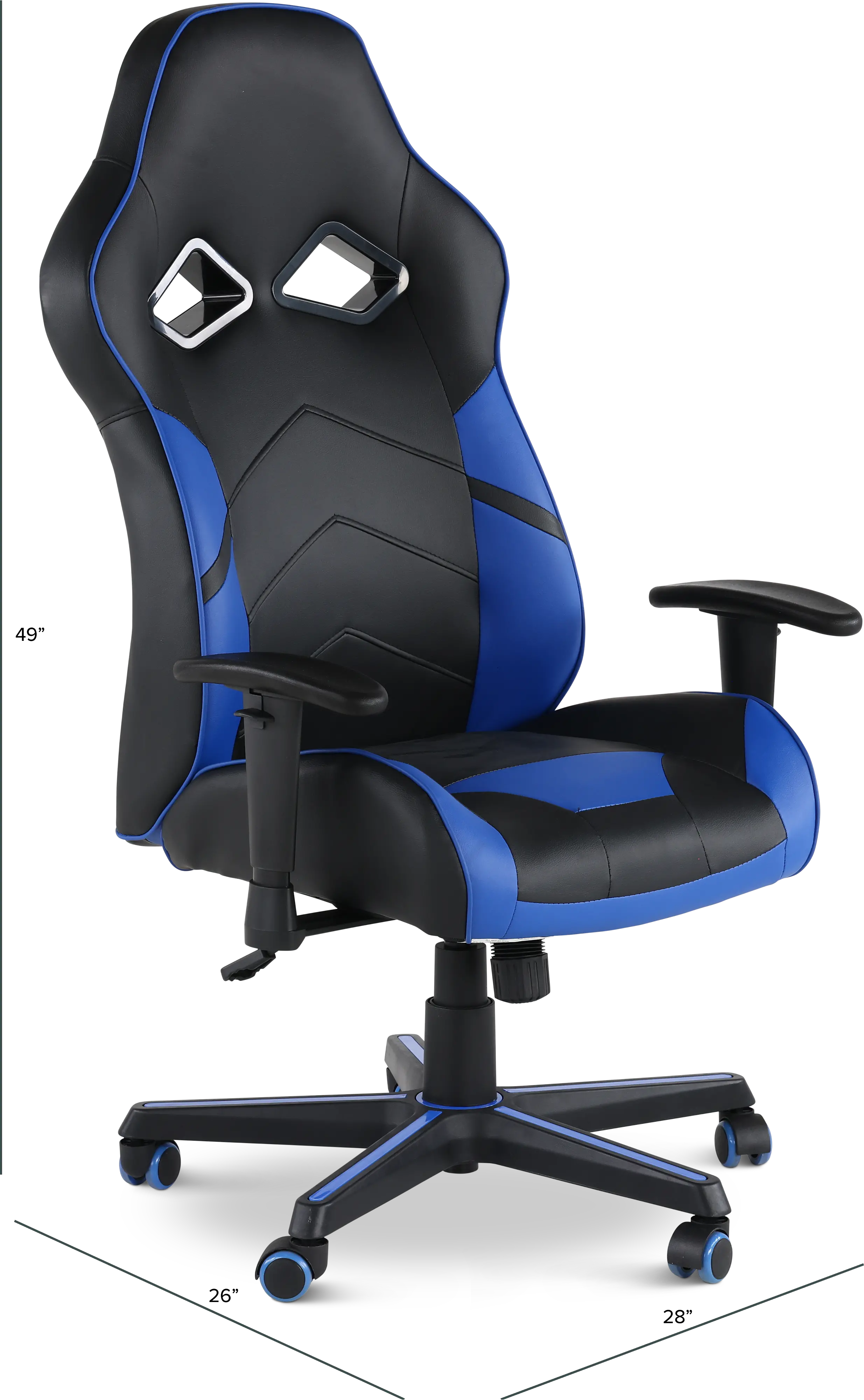 Vapor Blue Gaming Chair-3