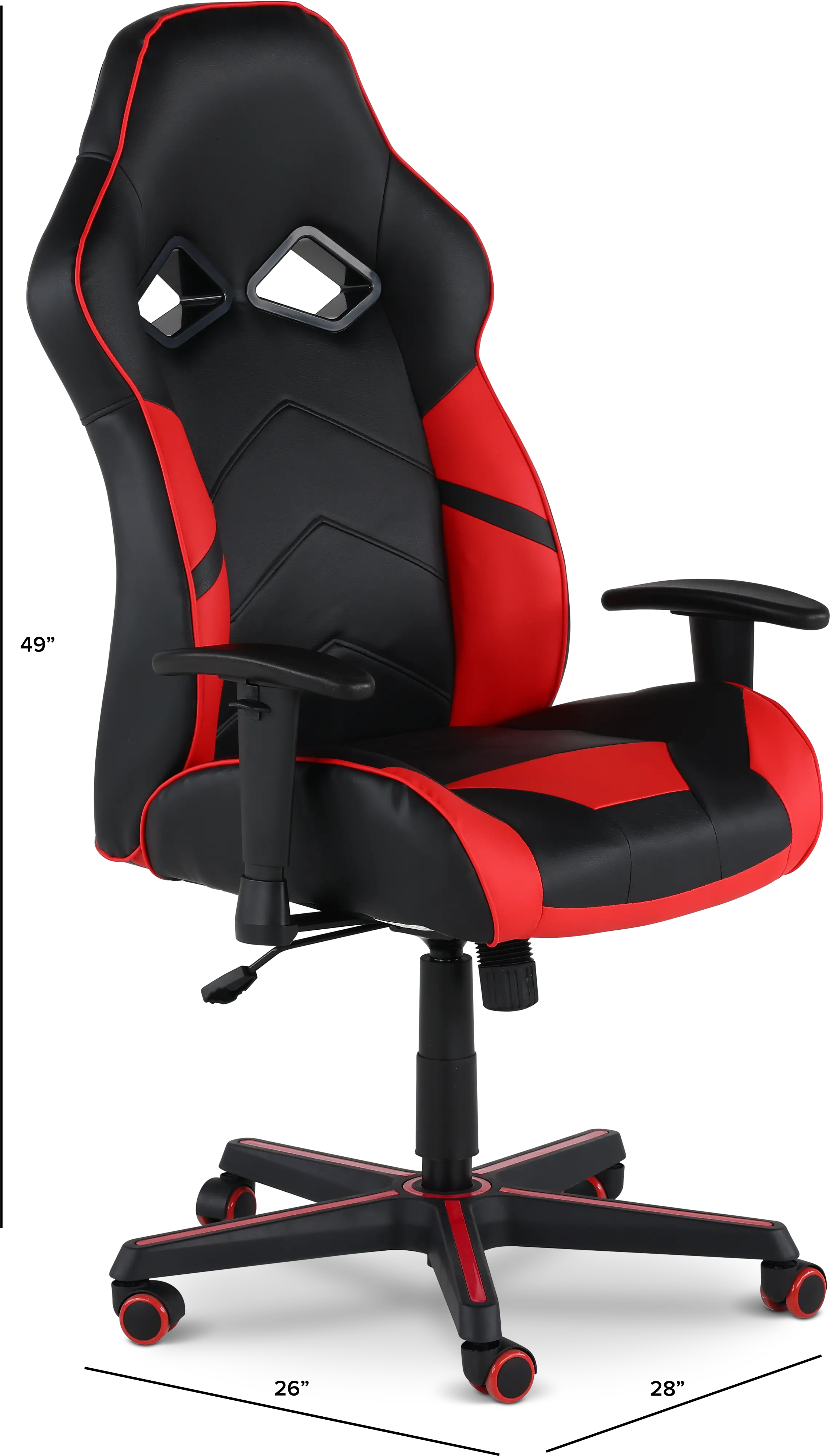 Vapor Red Gaming Chair-2