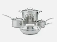 77-7P1 Cuisinart Chef's Classic™ Stainless 7 Piece Cookware Set